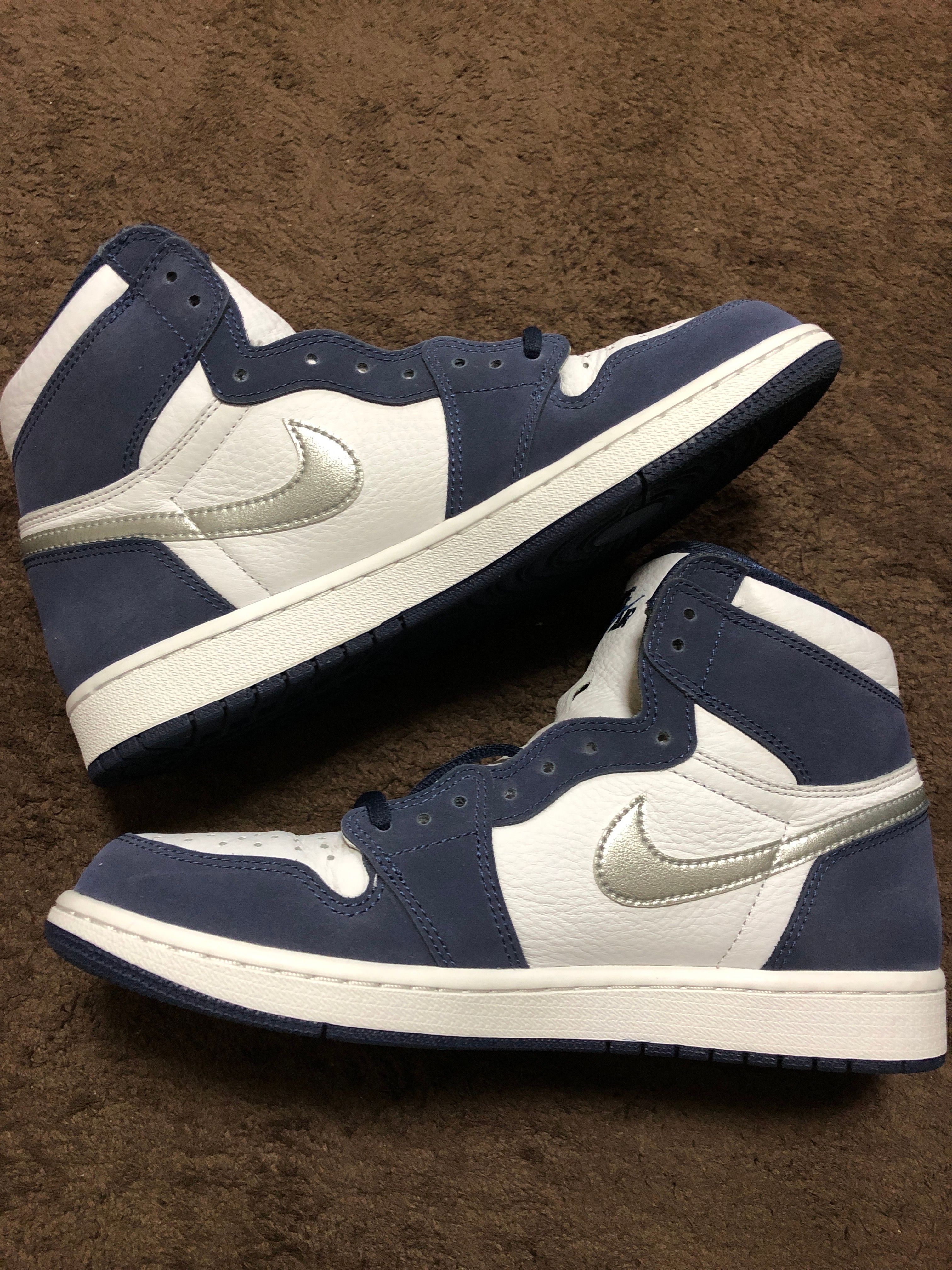 Nike Air Jordan 1 High OG CO.JP "White/Midnight Navy" (2020)(ブリーフケースなし)