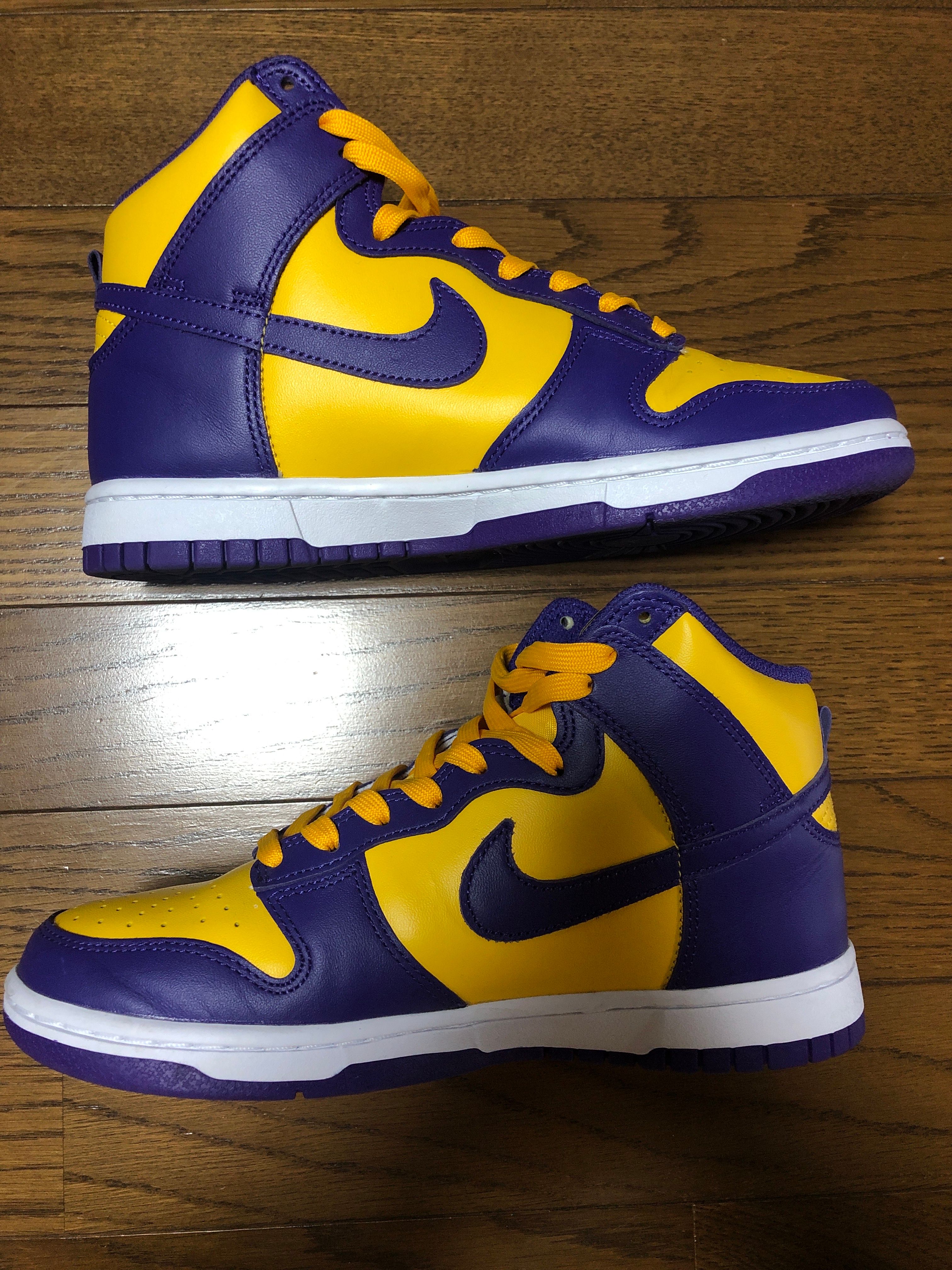 Nike Dunk High Retro "Lakers"