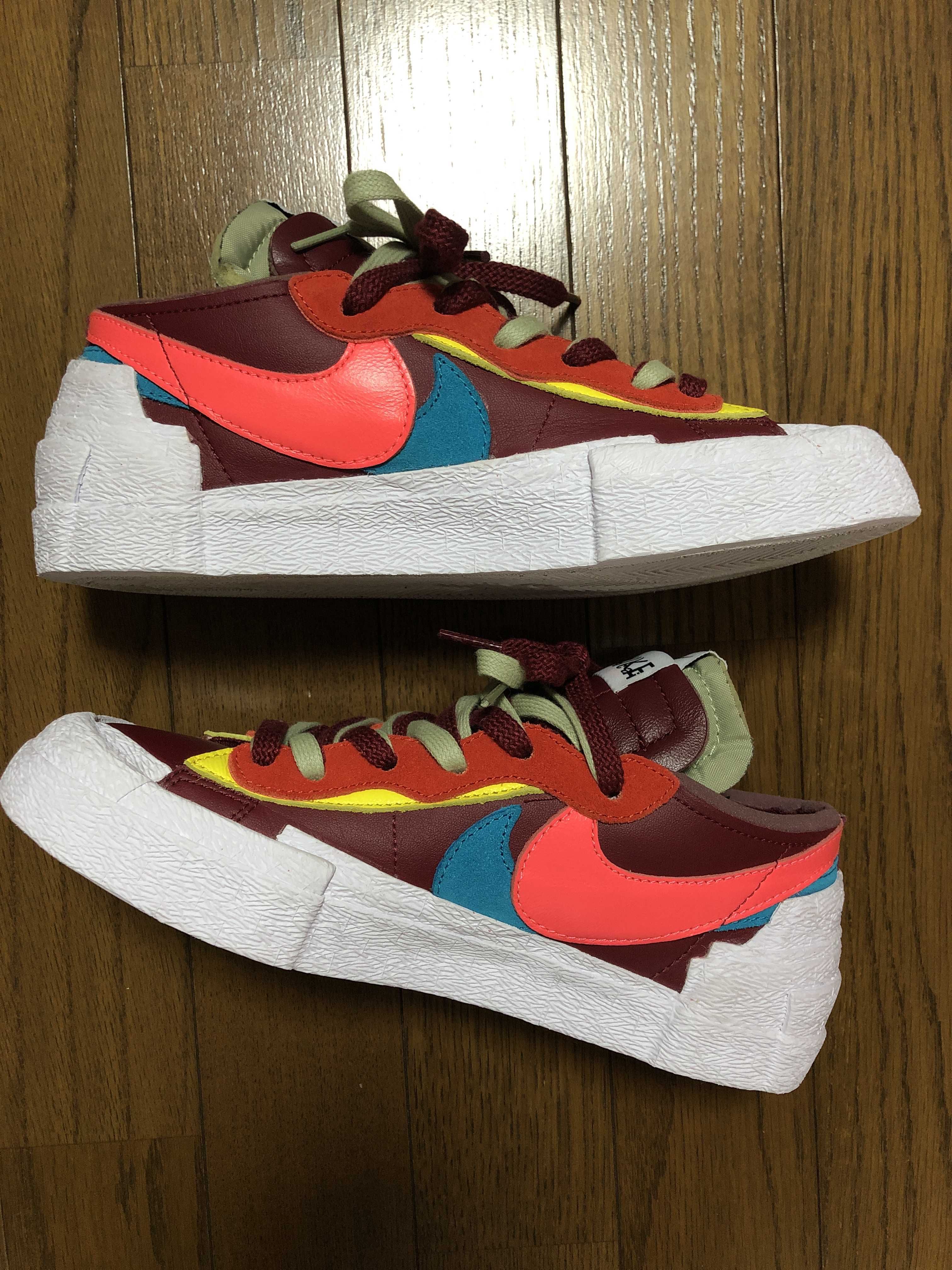 KAWS × sacai × Nike Blazer Low "Team Red"
