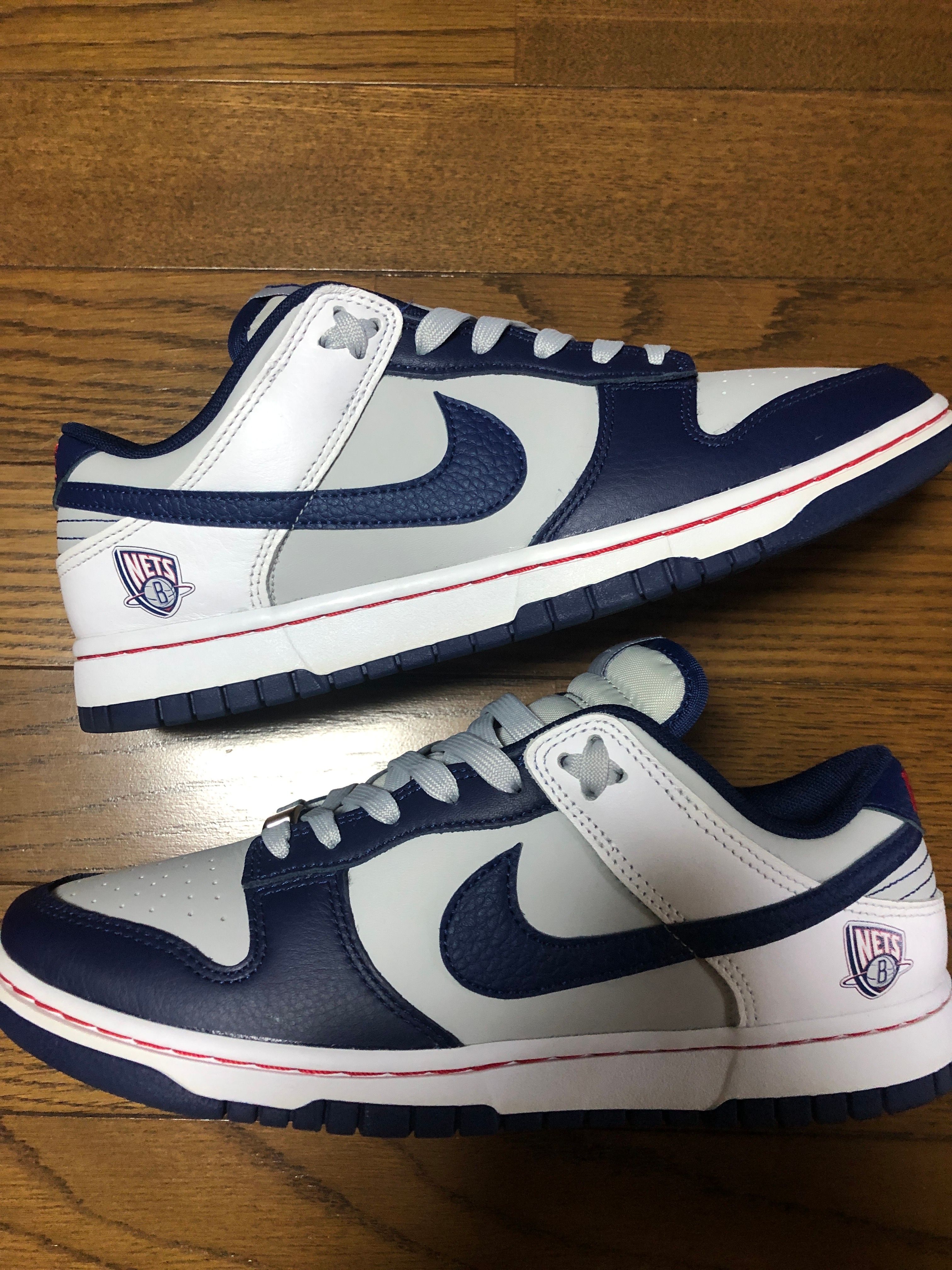 NBA × Nike Dunk Low EMB 75th Anniversary "Nets"