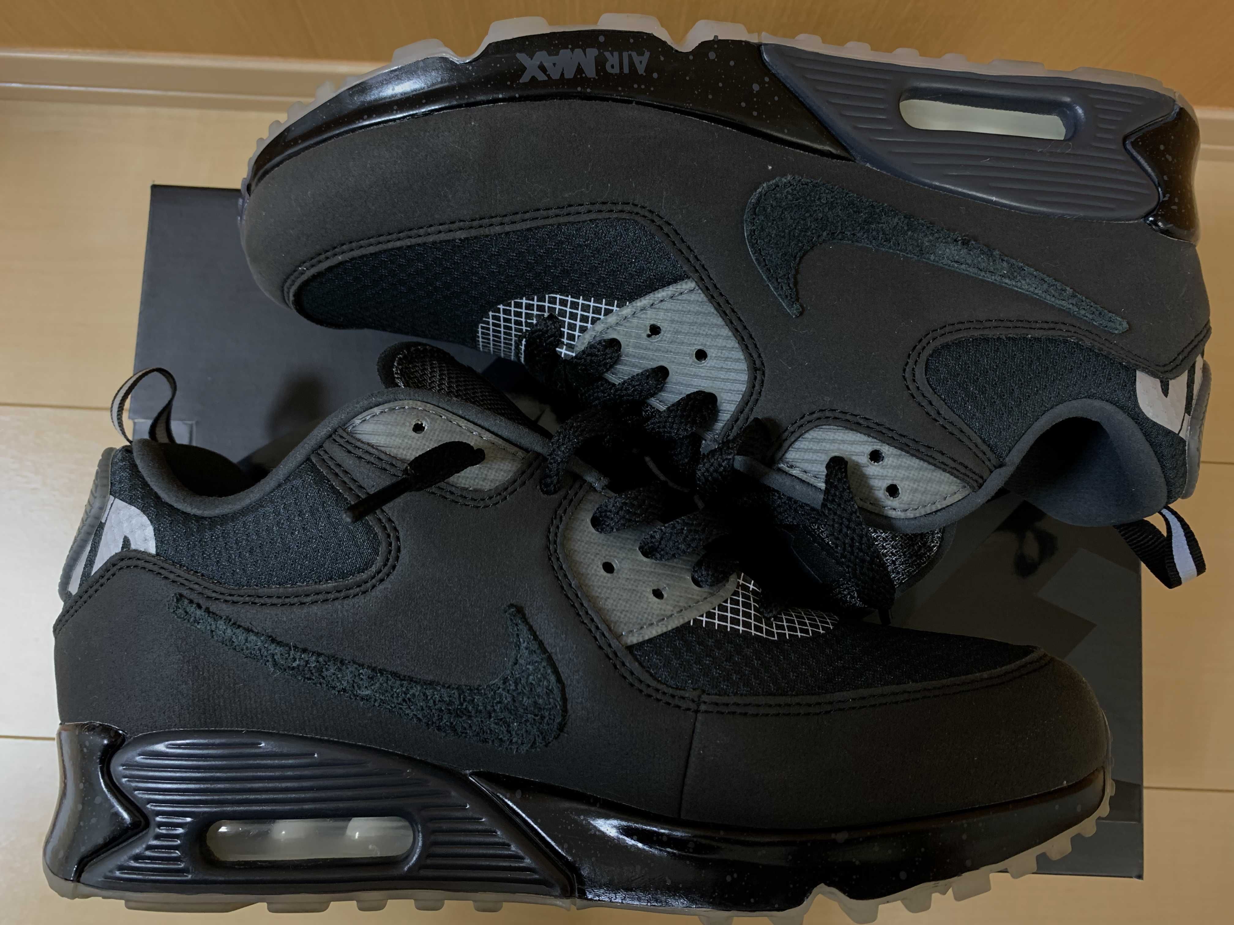 UNDEFEATED × Nike Air Max 90 "Black/Rush Pink"