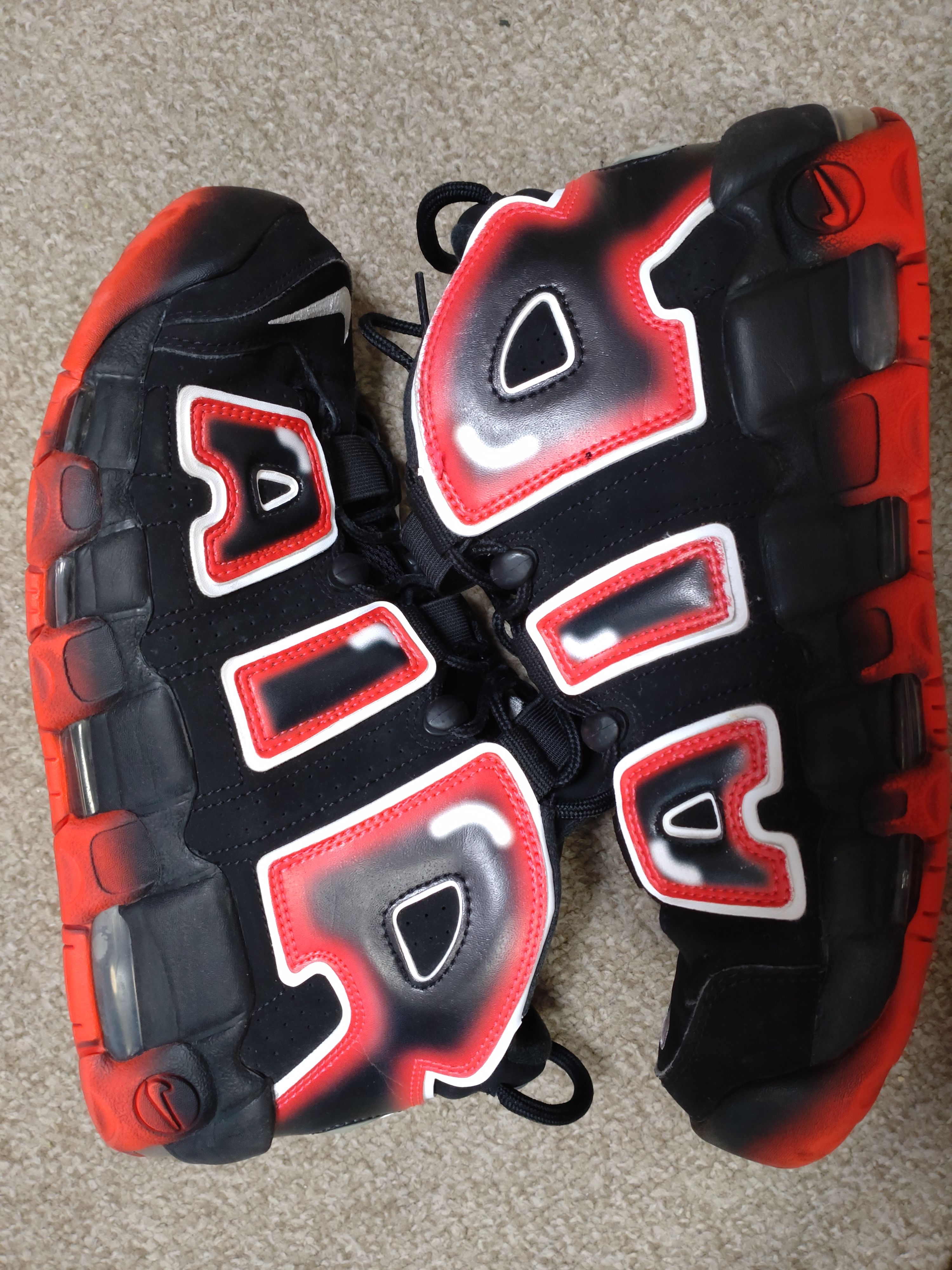 NIKE AIR MORE UPTEMPO "LASER CRIMSON"