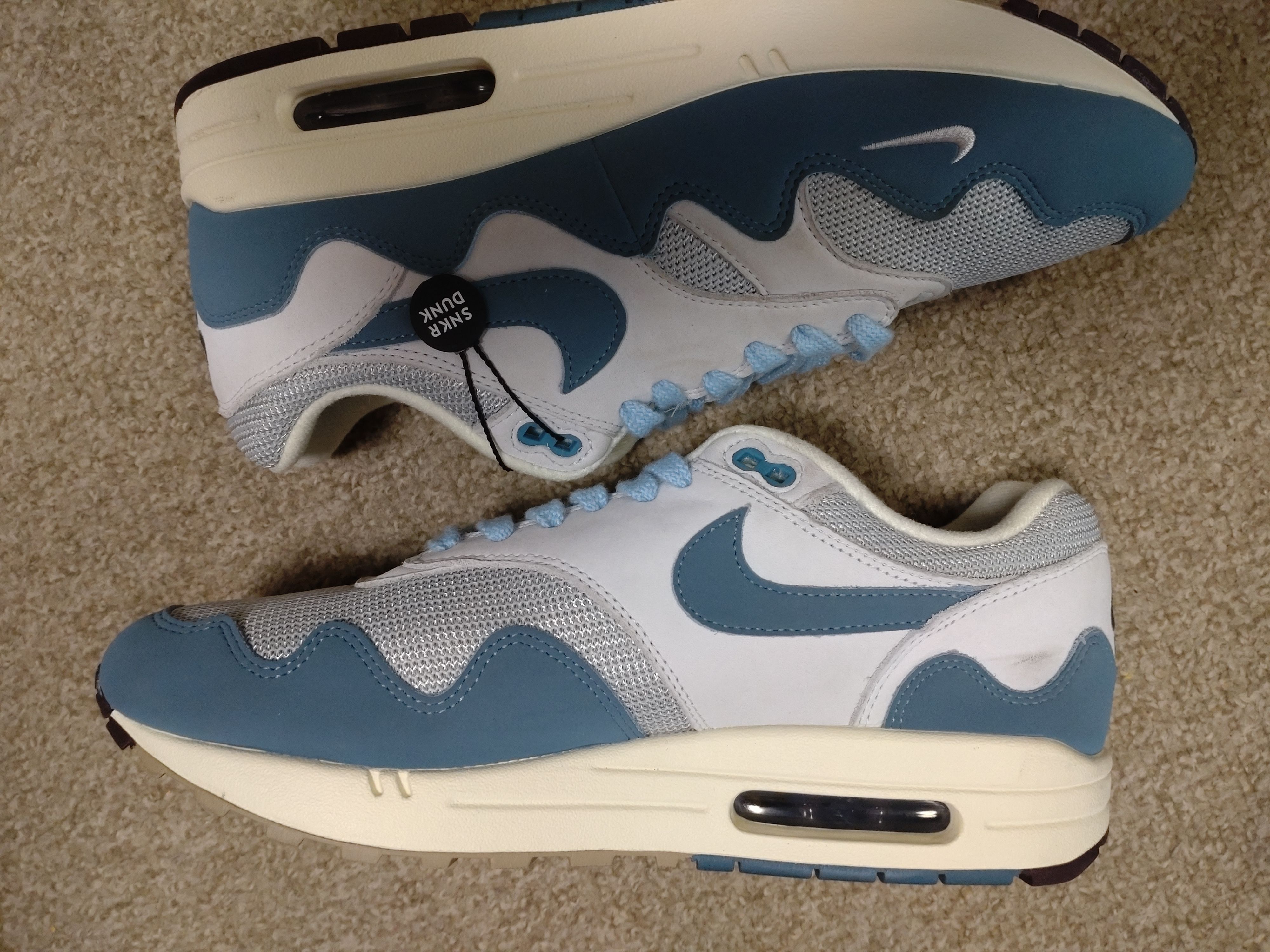 Patta × Nike Air Max 1 "Noise Aqua"