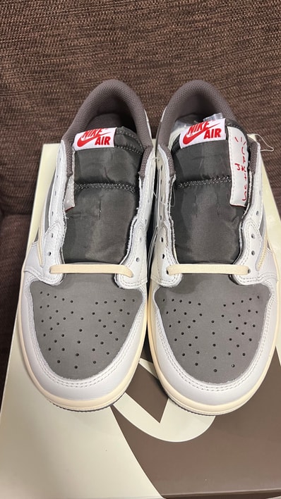 Travis Scott × Nike Air Jordan 1 Low OG SP "Reverse Mocha/Sail and Ridgerock"