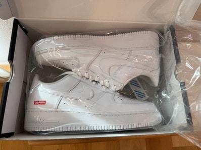 Supreme × Nike Air Force 1 Low "White"