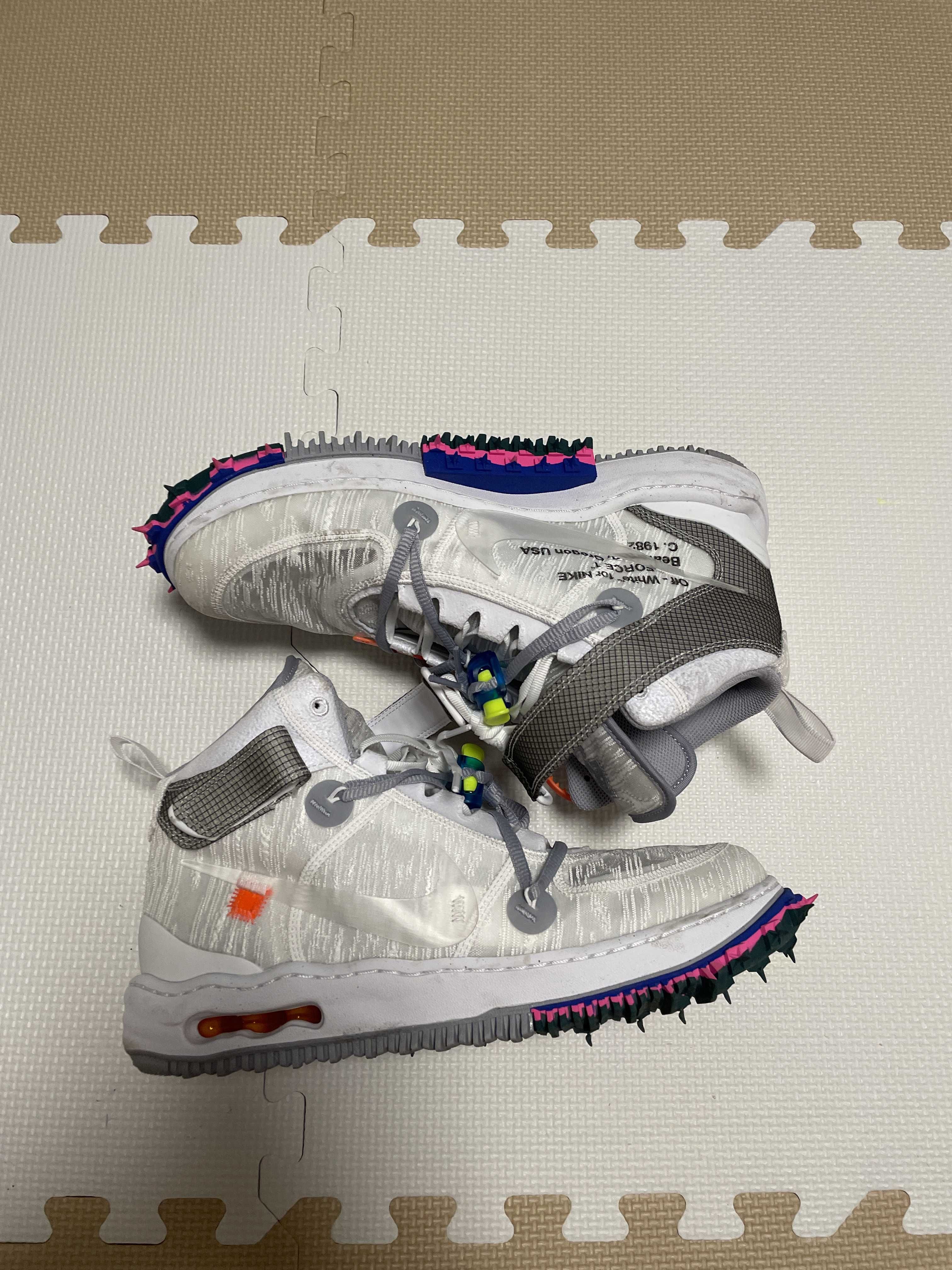 Off-White × Nike Air Force 1 Mid "White"