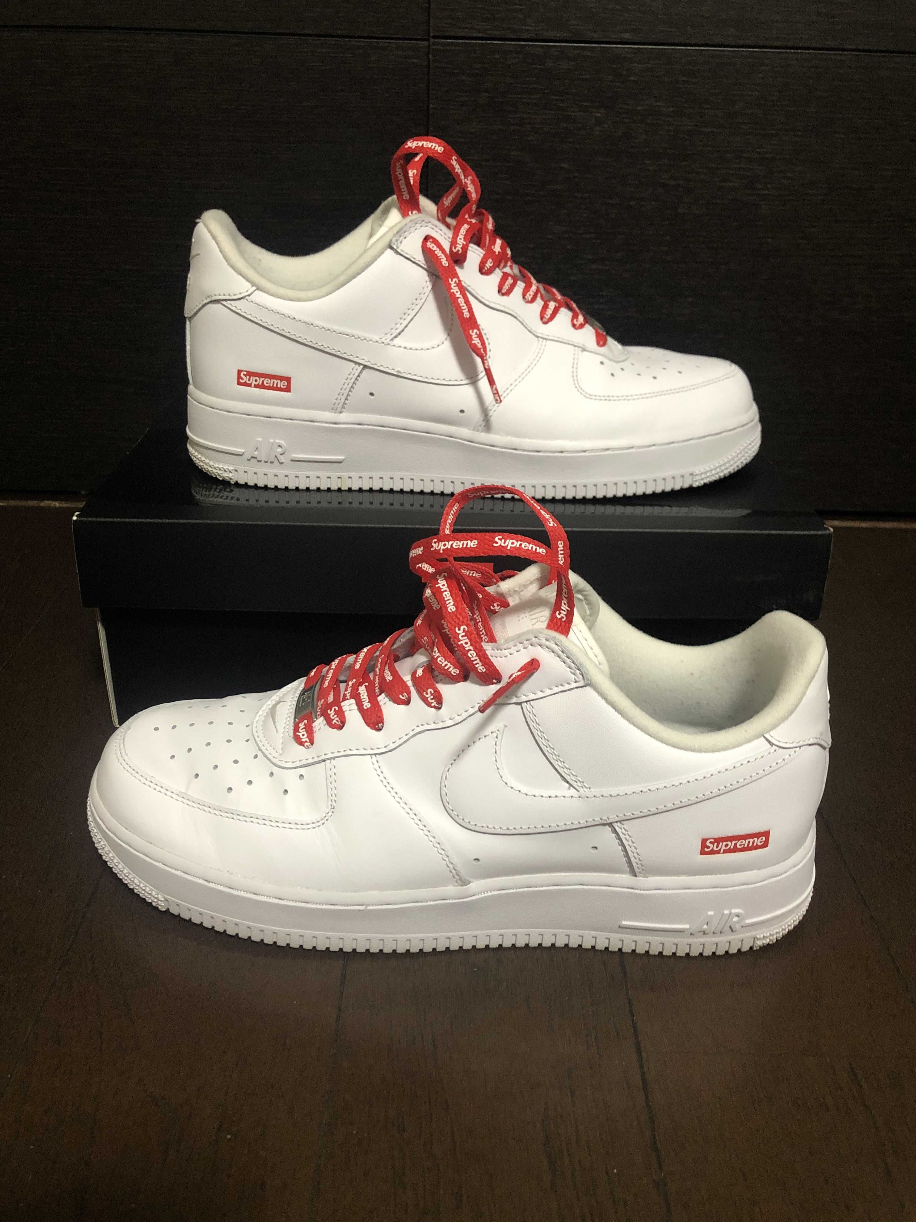 Supreme × Nike Air Force 1 Low "White"