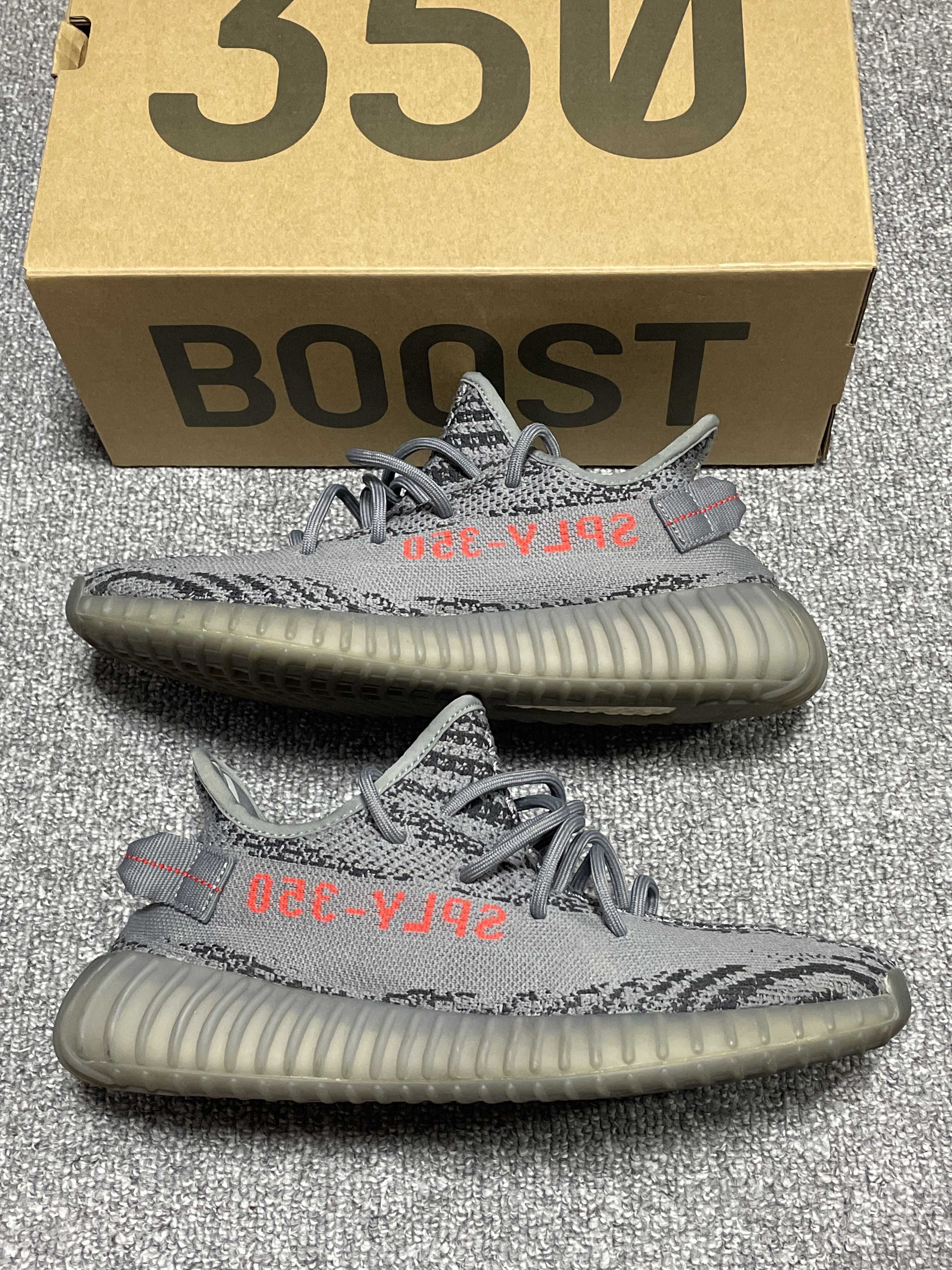 adidas Yeezy Boost 350 V2 "Grey/Bold Orange/DGH Solid Grey"