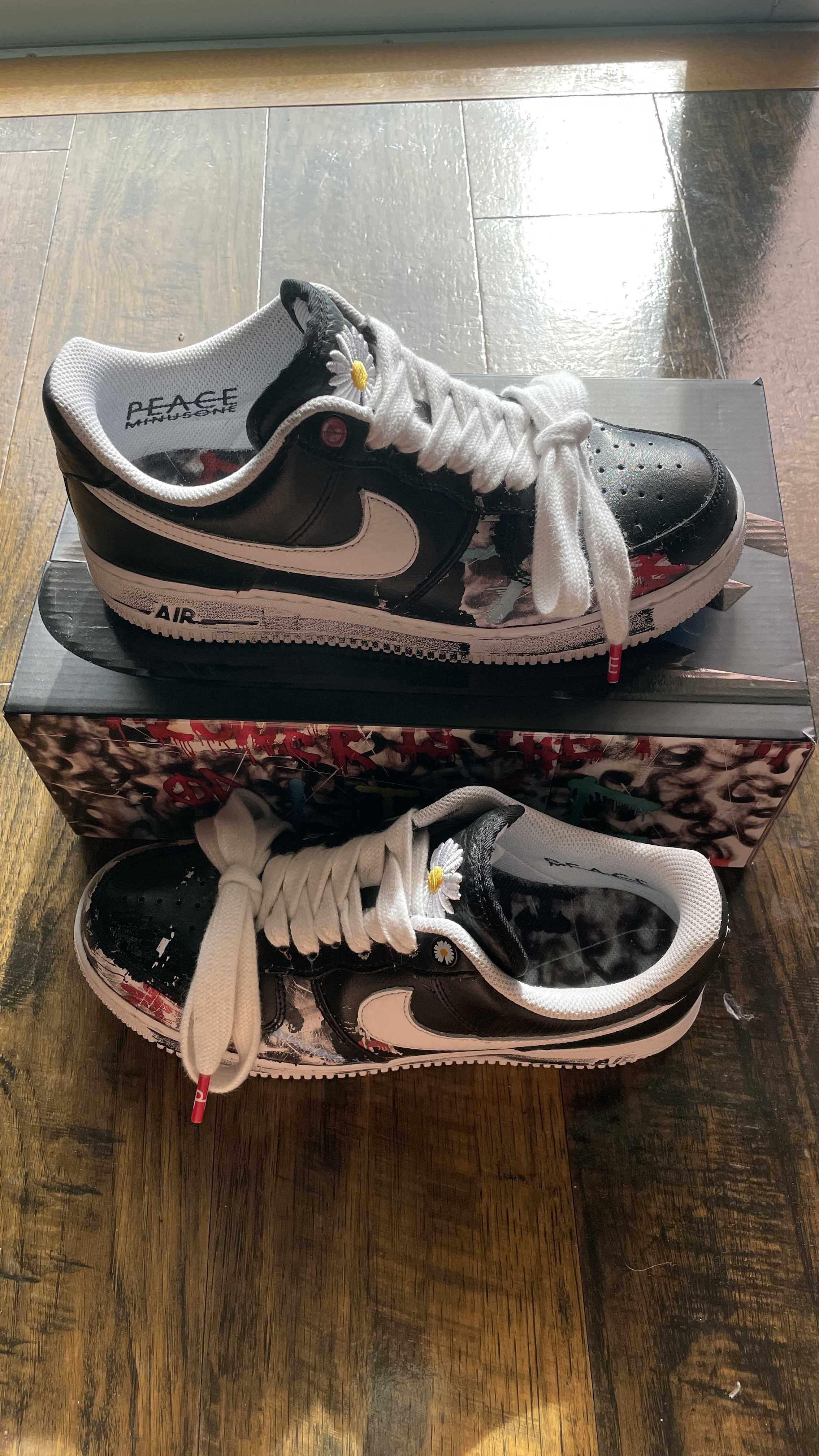 PEACEMINUSONE × Nike Air Force 1 Low Para Noise "Black" / G-DRAGON