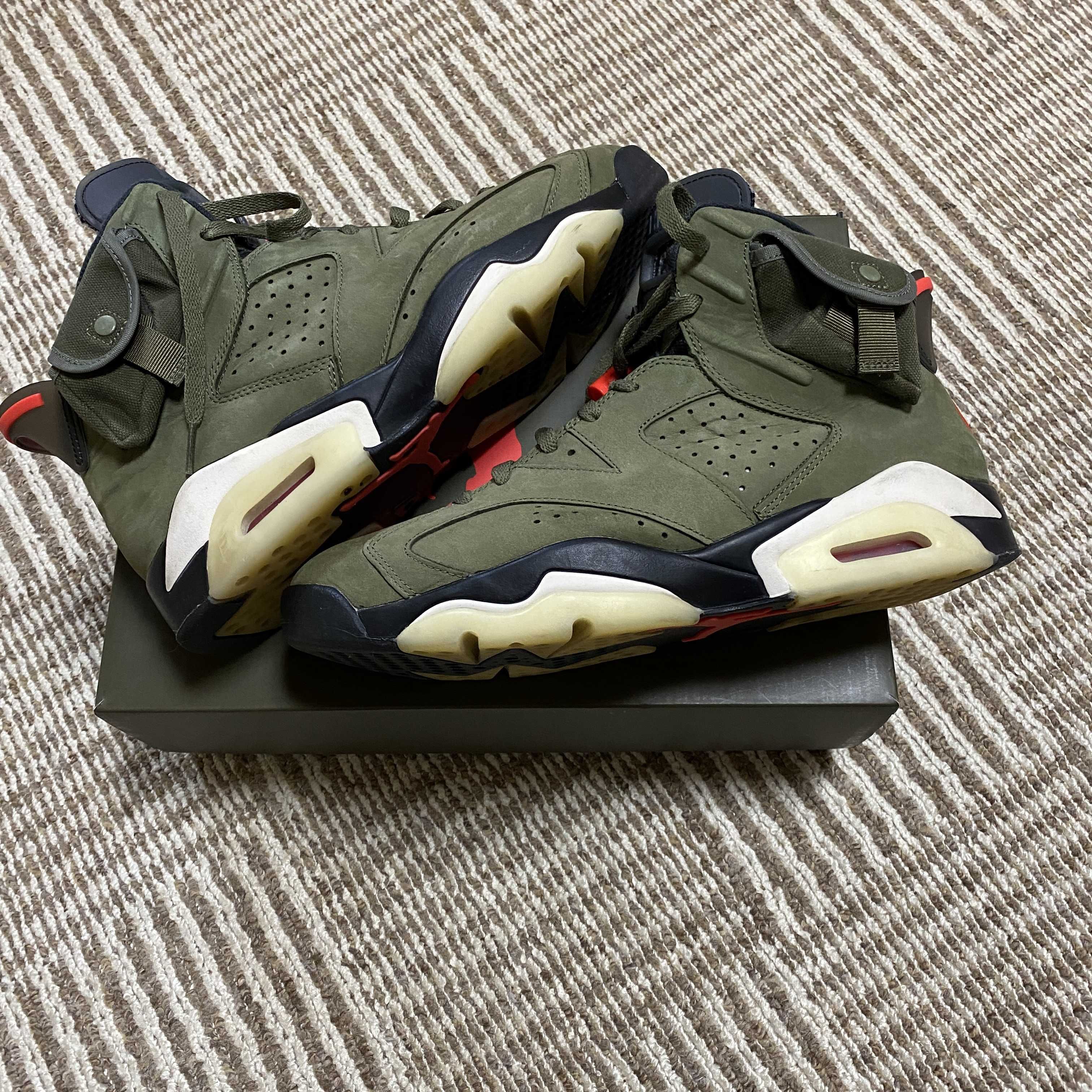 Travis Scott × Nike Air Jordan 6 Retro "Medium Olive"