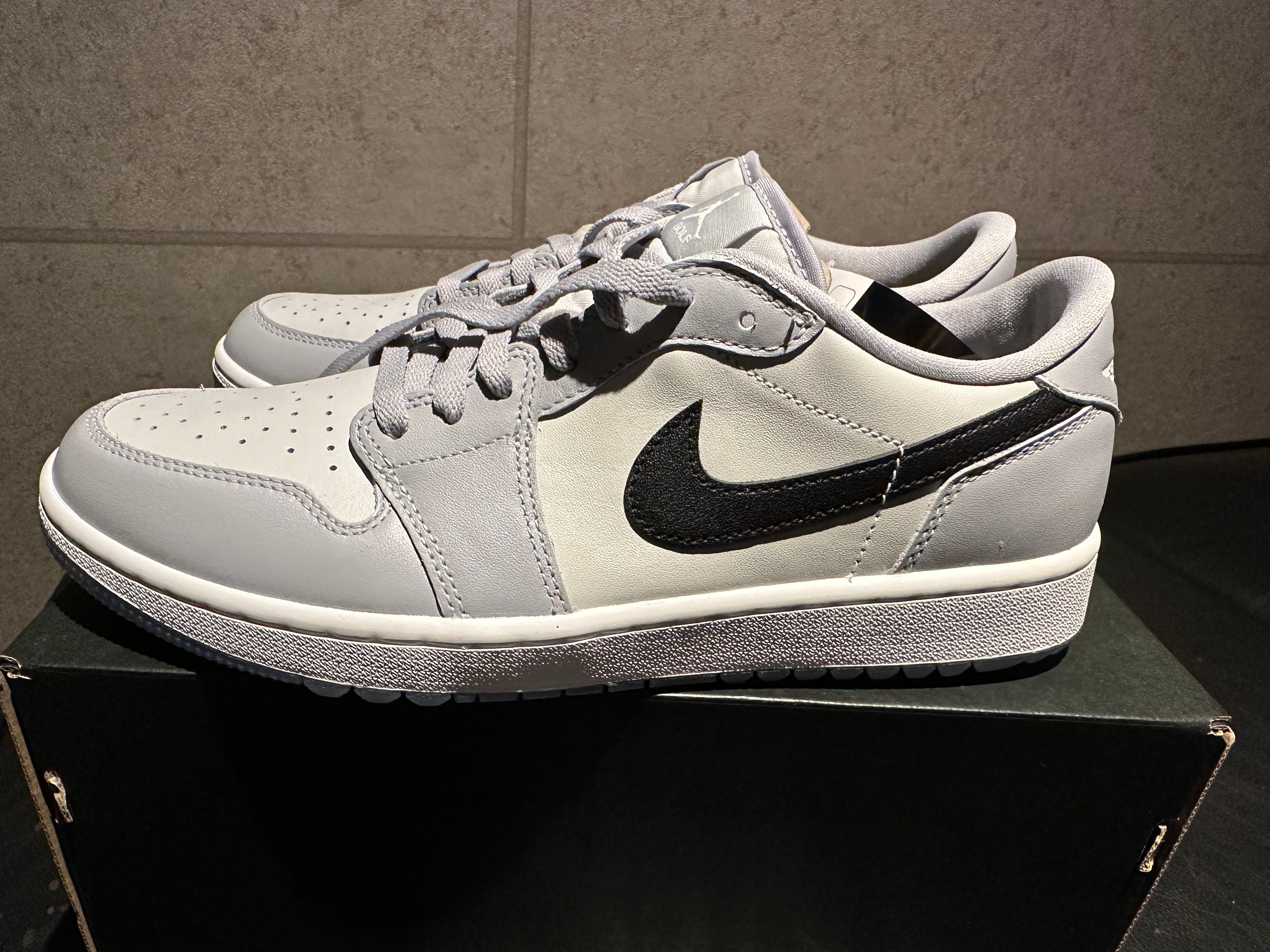 Nike Air Jordan 1 Low Golf "Wolf Grey/Photon Dust/White/Black"