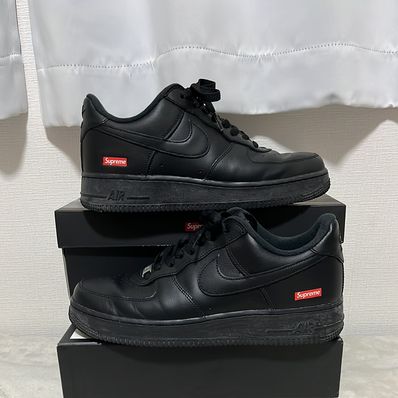 Supreme × Nike Air Force 1 Low "Black"