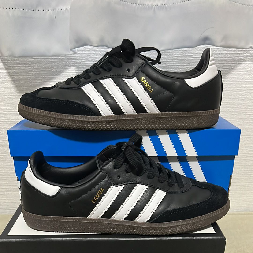 adidas Samba OG "Core Black/Cloud White/Gum"