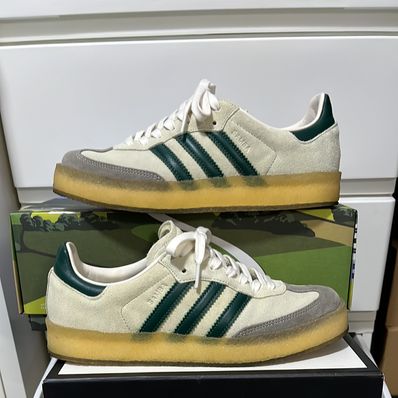 Ronnie Fieg × Clarks × adidas Samba "White/Green"