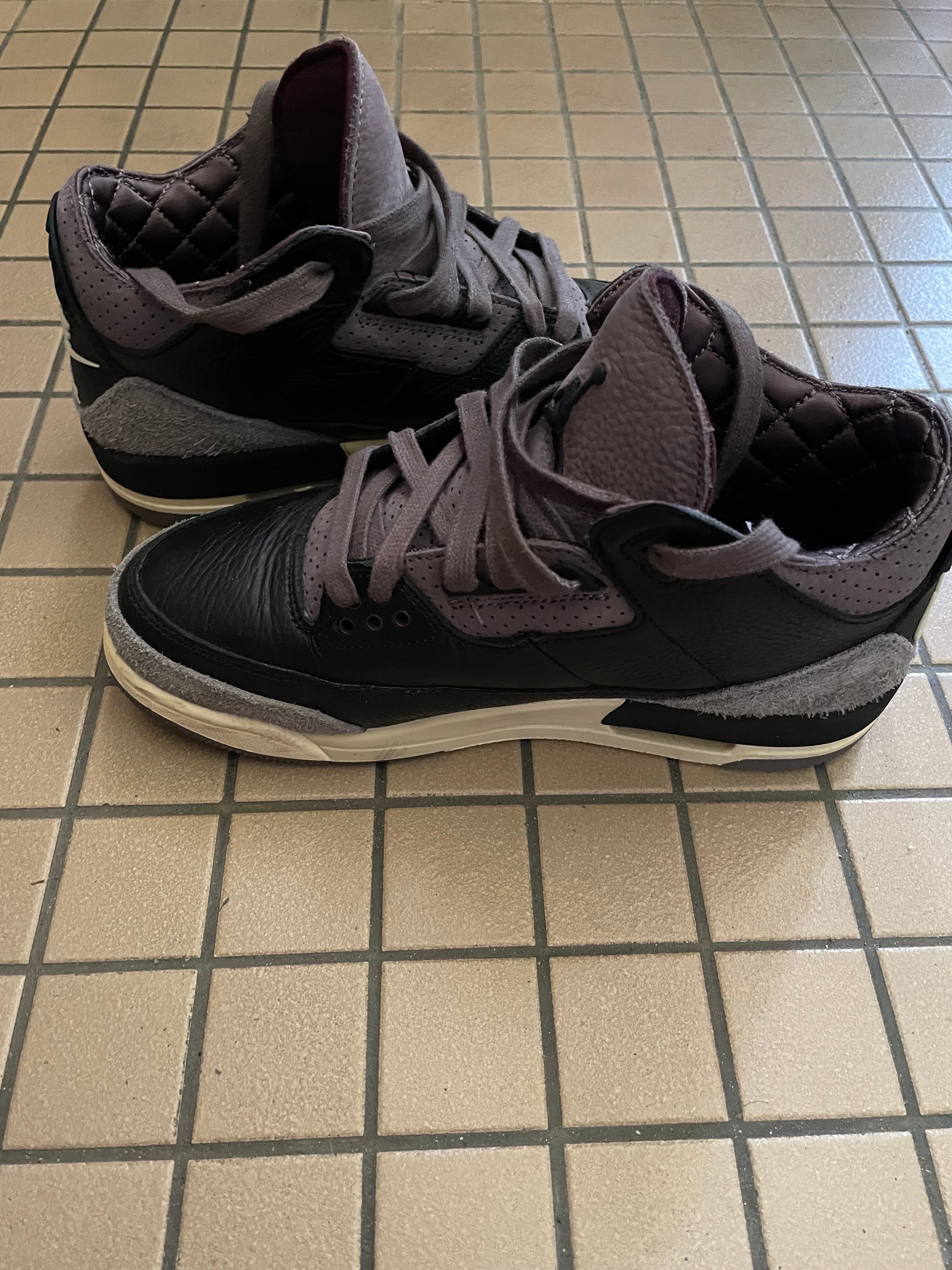 A Ma Maniere × Nike Women's Air Jordan 3 Retro OG SP "Black and Flat Pewter/WYWS"