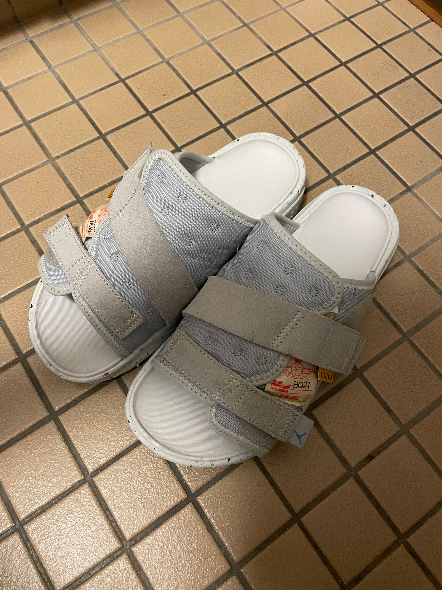 UNION × Nike Jordan Crater Slide SP "Grey"