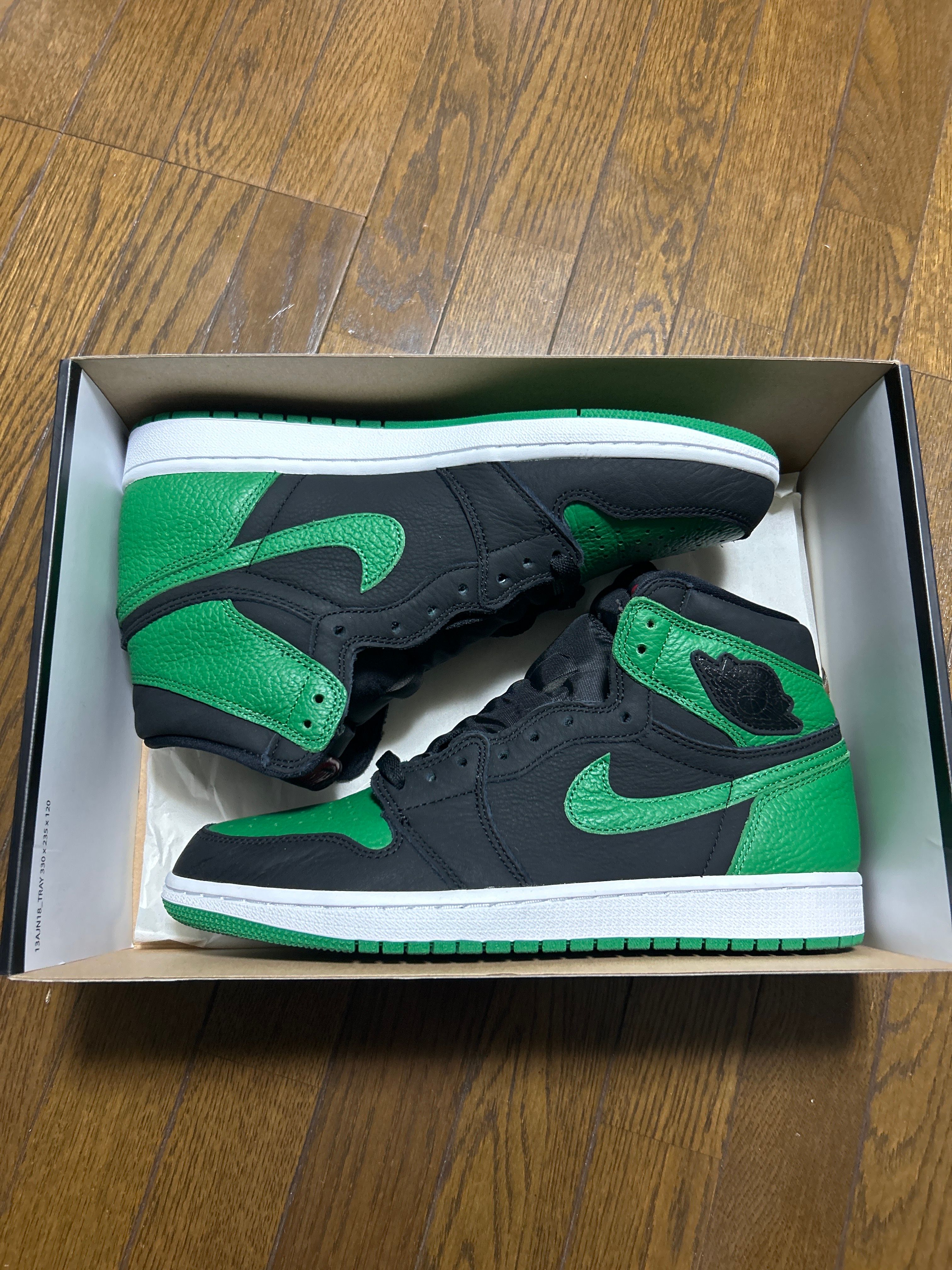 Nike Air Jordan 1 Retro High OG "Black/Pine Green" (2020)      