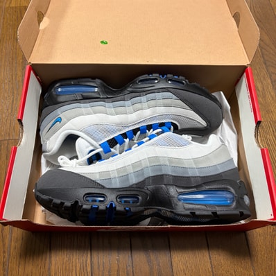 Nike Air Max 95 OG Big Bubble "Cool Grey/Blue Spark"