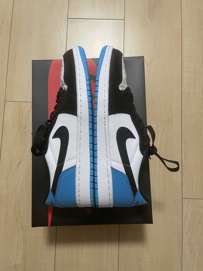 Nike Air Jordan 1 Low OG "Black and Dark Powder Blue/UNC"