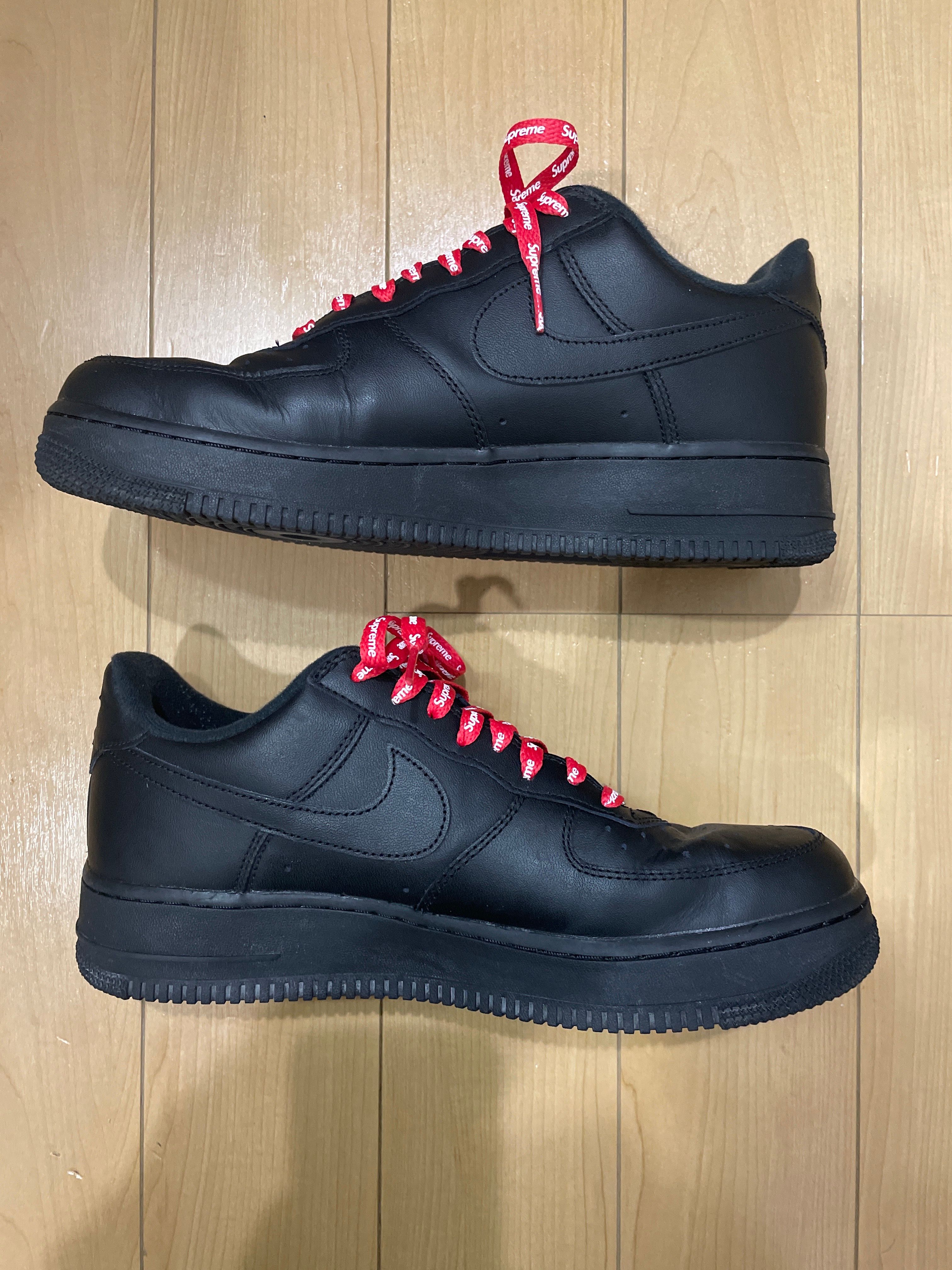 Supreme × Nike Air Force 1 Low "Black"