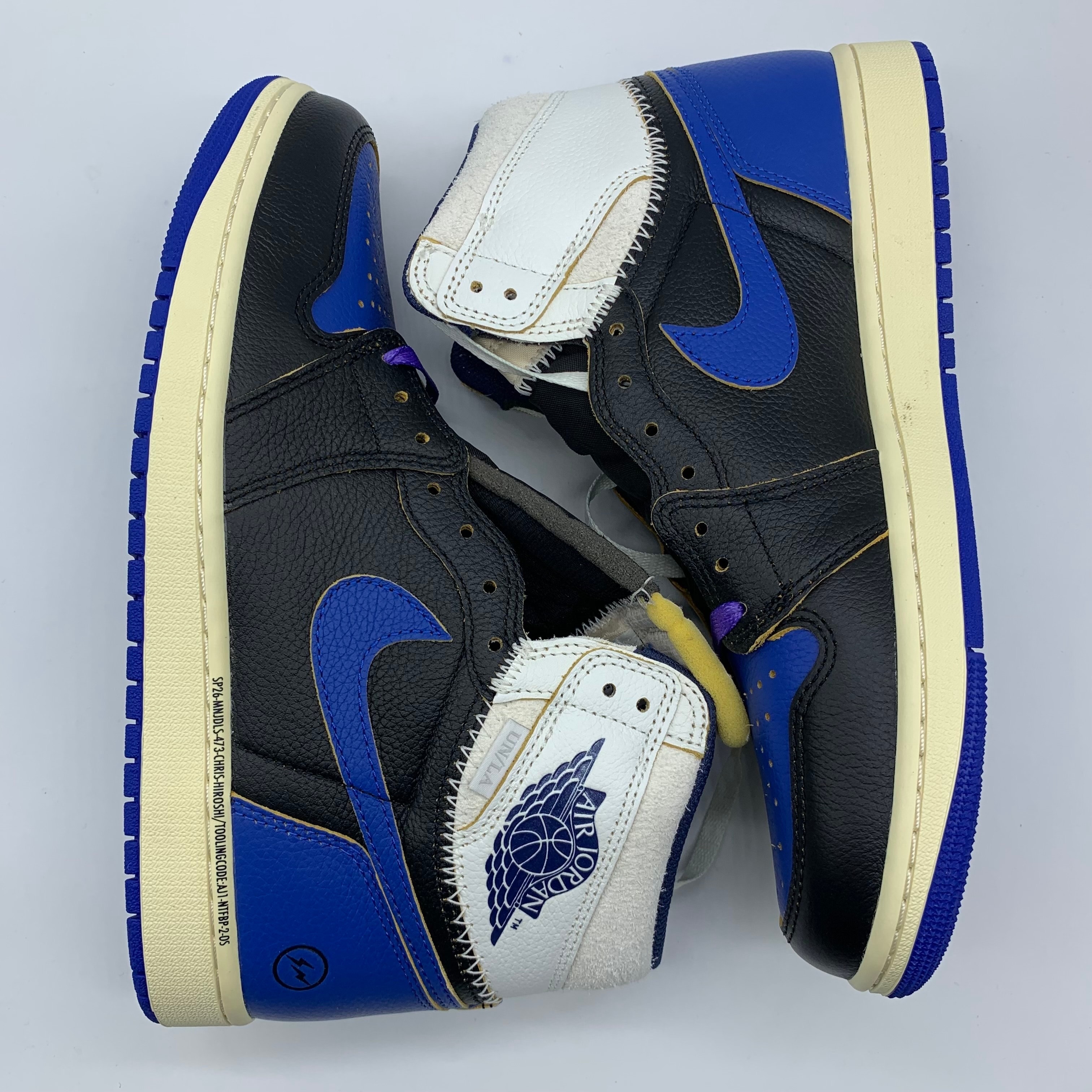 fragment design × UNION × Nike Air Jordan 1 High OG "Sport Royal"