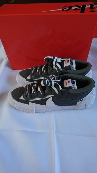Sacai × Nike Blazer Low "Iron Grey"