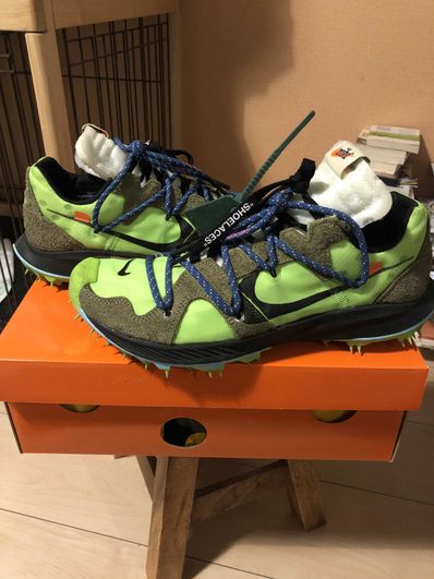 Off-White × Nike Women's Air Zoom Terra Kiger 5 "Green"