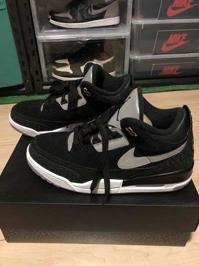 Nike Air Jordan 3 Retro Tinker "Black/Cement Grey"