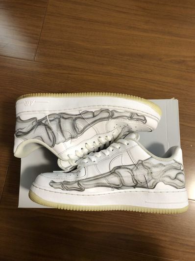 Nike Air Force 1 Low "White Skeleton"