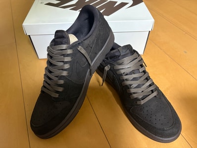 Travis Scott × Nike Air Jordan 1 Low OG SP "Velvet Brown and Dark Mocha"