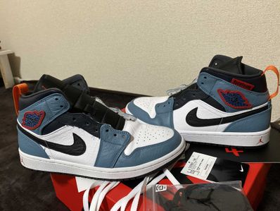 FACETASM × Nike Air Jordan 1 Mid "White/Navy"