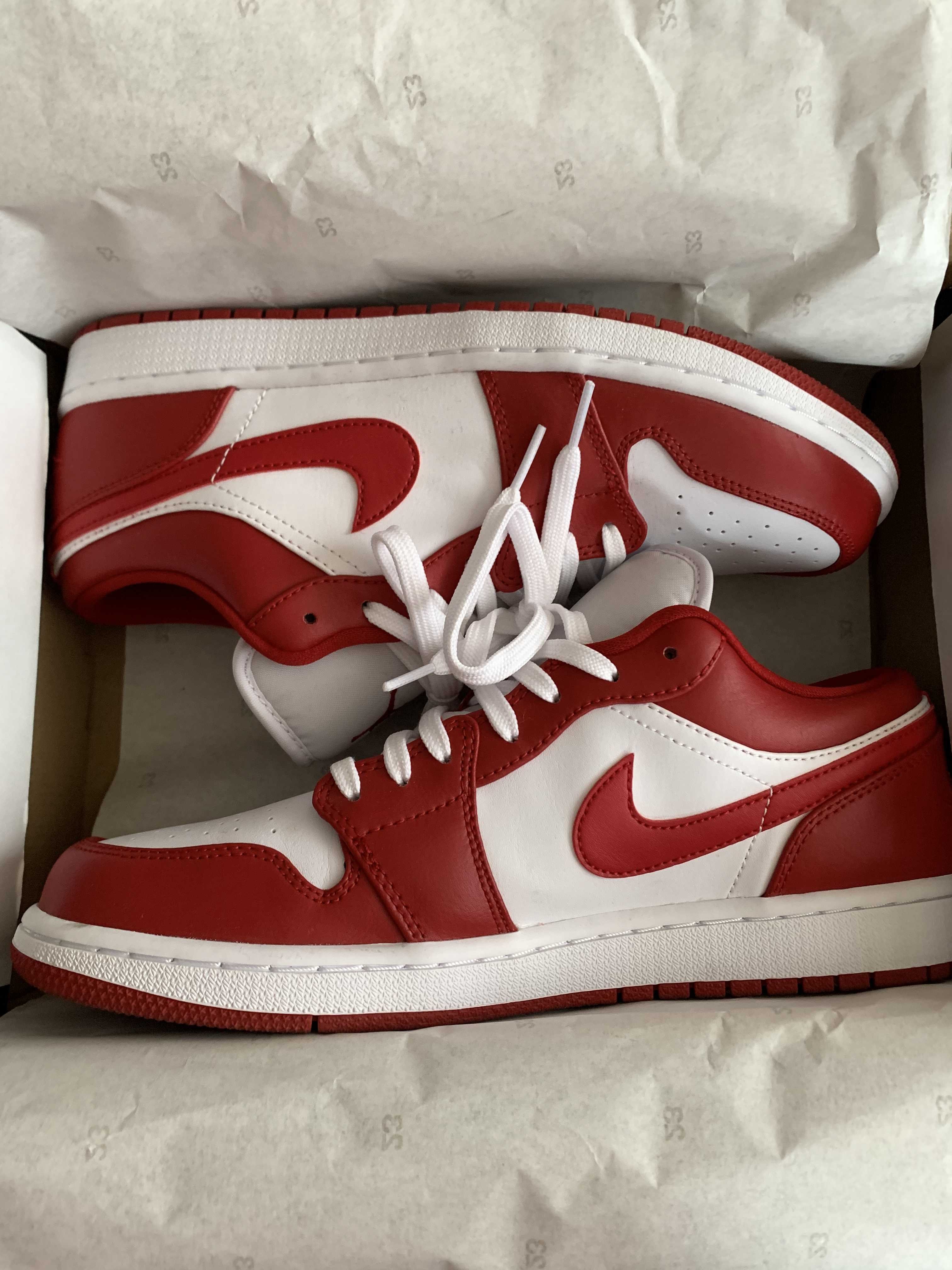 Nike Air Jordan 1 Low "Gym Red/White"