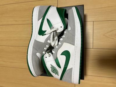Nike Air Jordan 1 Mid "Green Grey White"