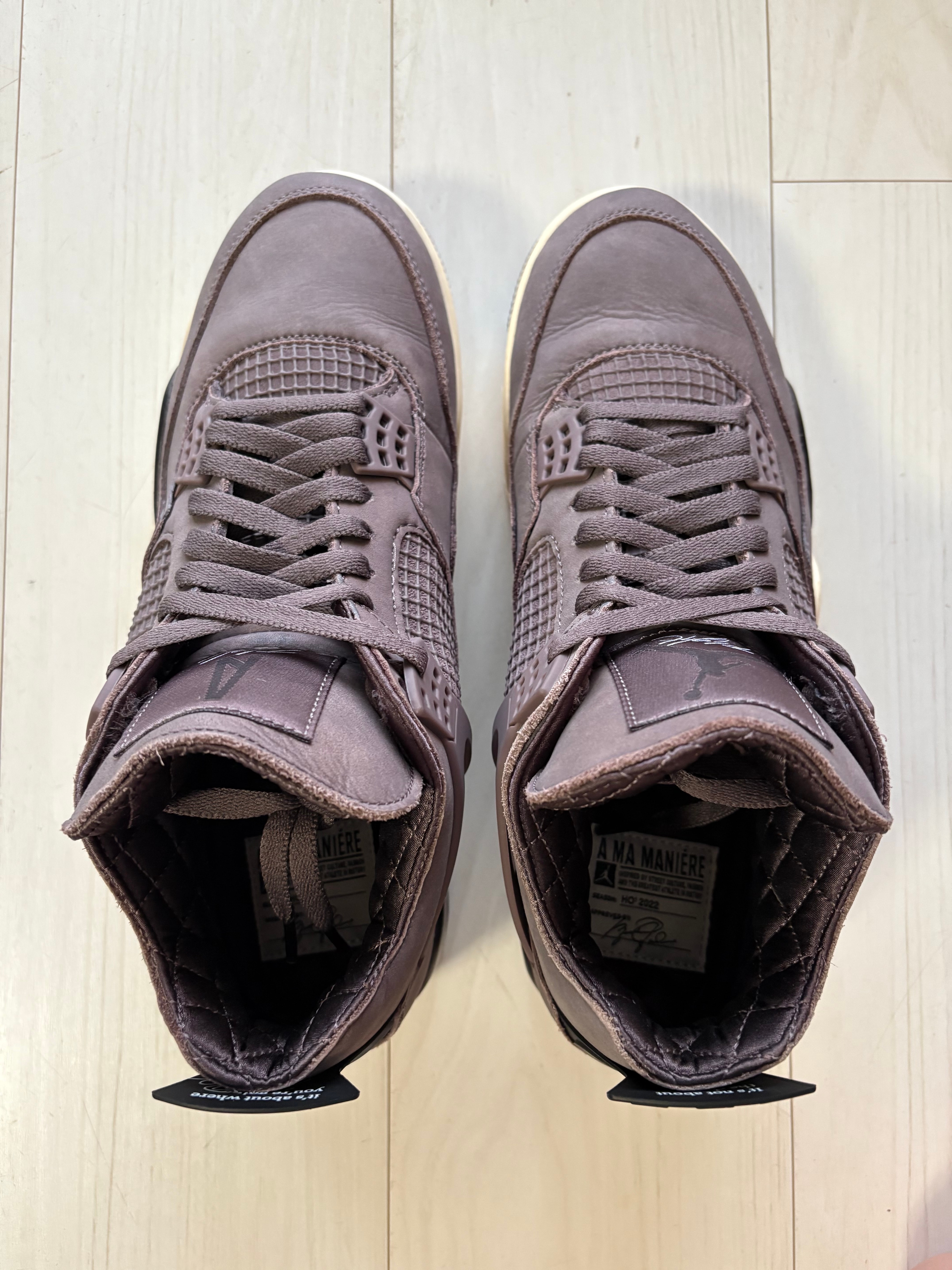 A Ma Maniere × Nike Air Jordan 4 "Violet Ore"