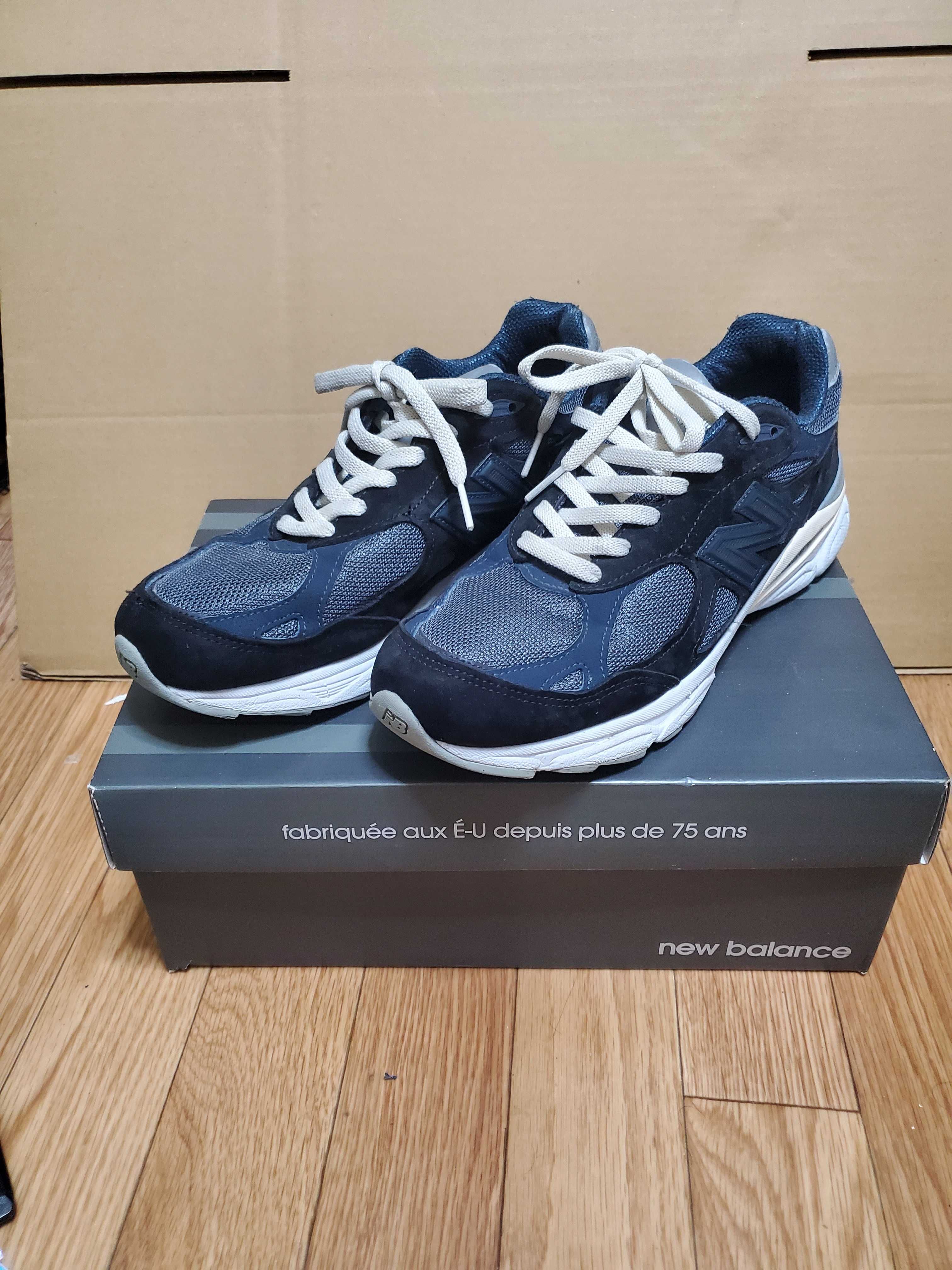 KITH Ronnie Fieg × New Balance 990V3 "Genesis/Navy"