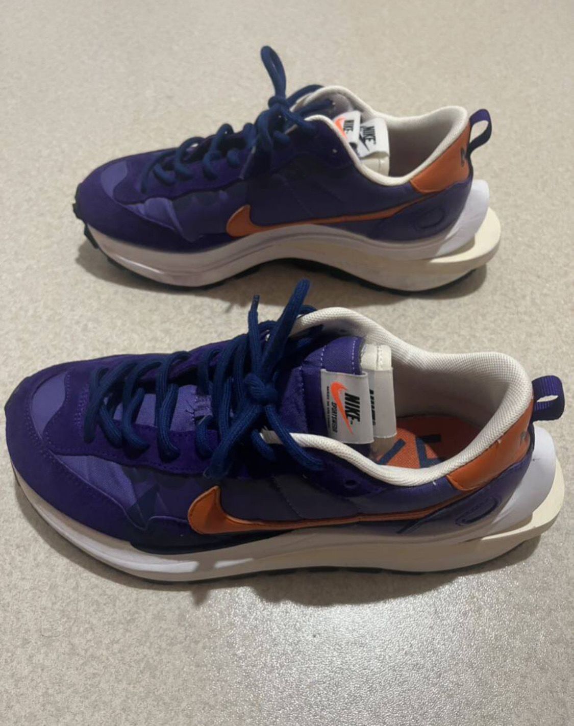 sacai × Nike Vapor Waffle "Dark Iris"