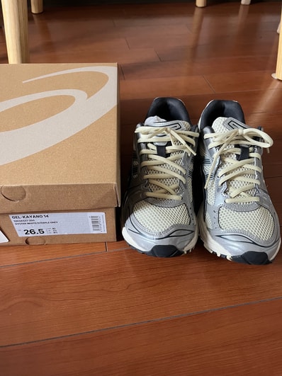 Asics Gel-Kayano 14 "Oyster White/Steeple Grey"