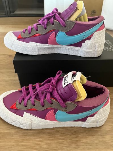 KAWS × sacai × Nike Blazer Low "Purple Dusk"