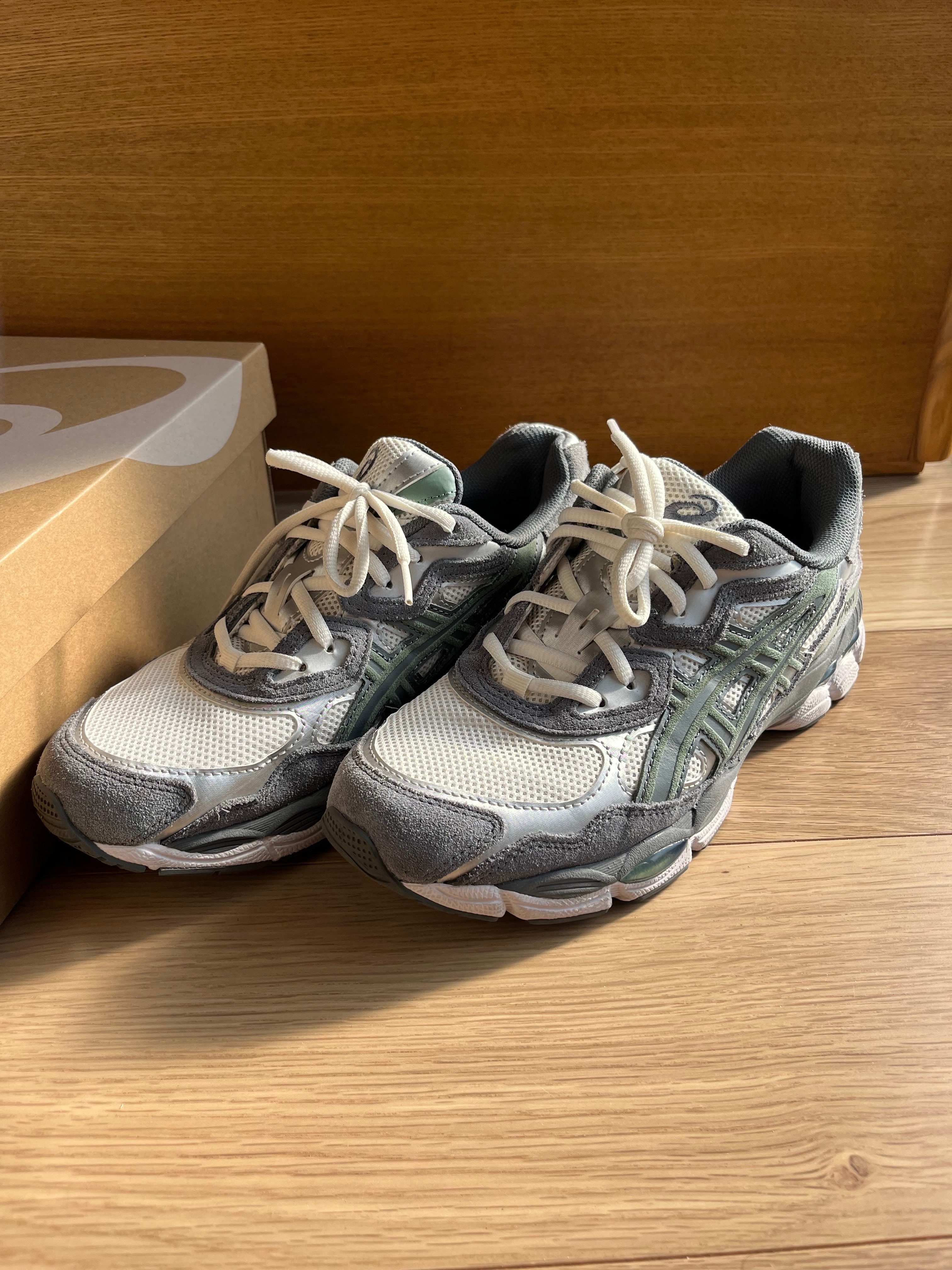 Asics Gel-NYC "Cream/Steel Grey"