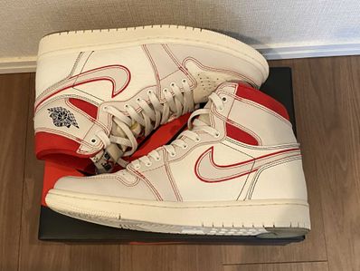 Nike Air Jordan 1 Retro High OG "Sail/University Red"