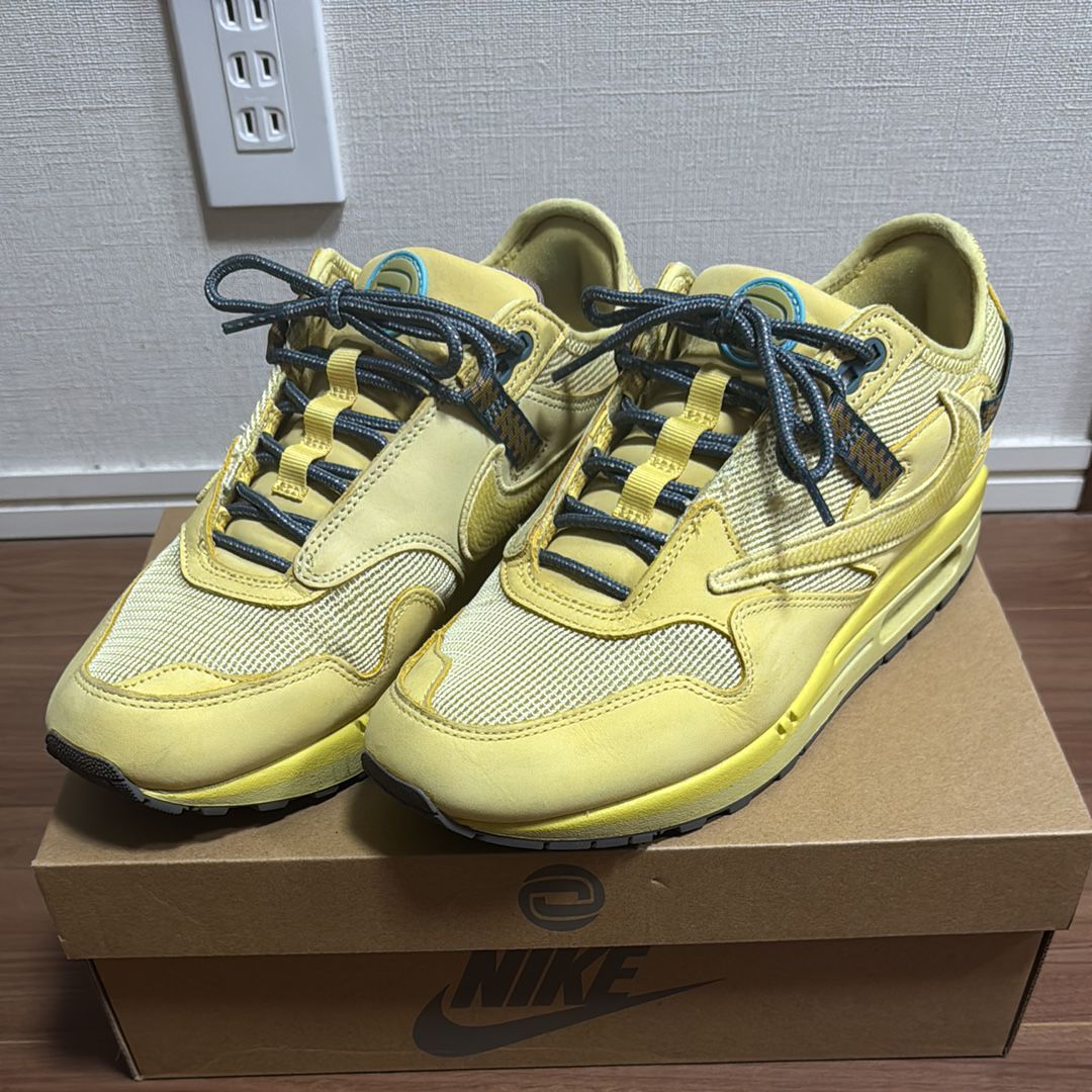 Travis Scott × Nike Air Max 1 "CACT.US Gold"
