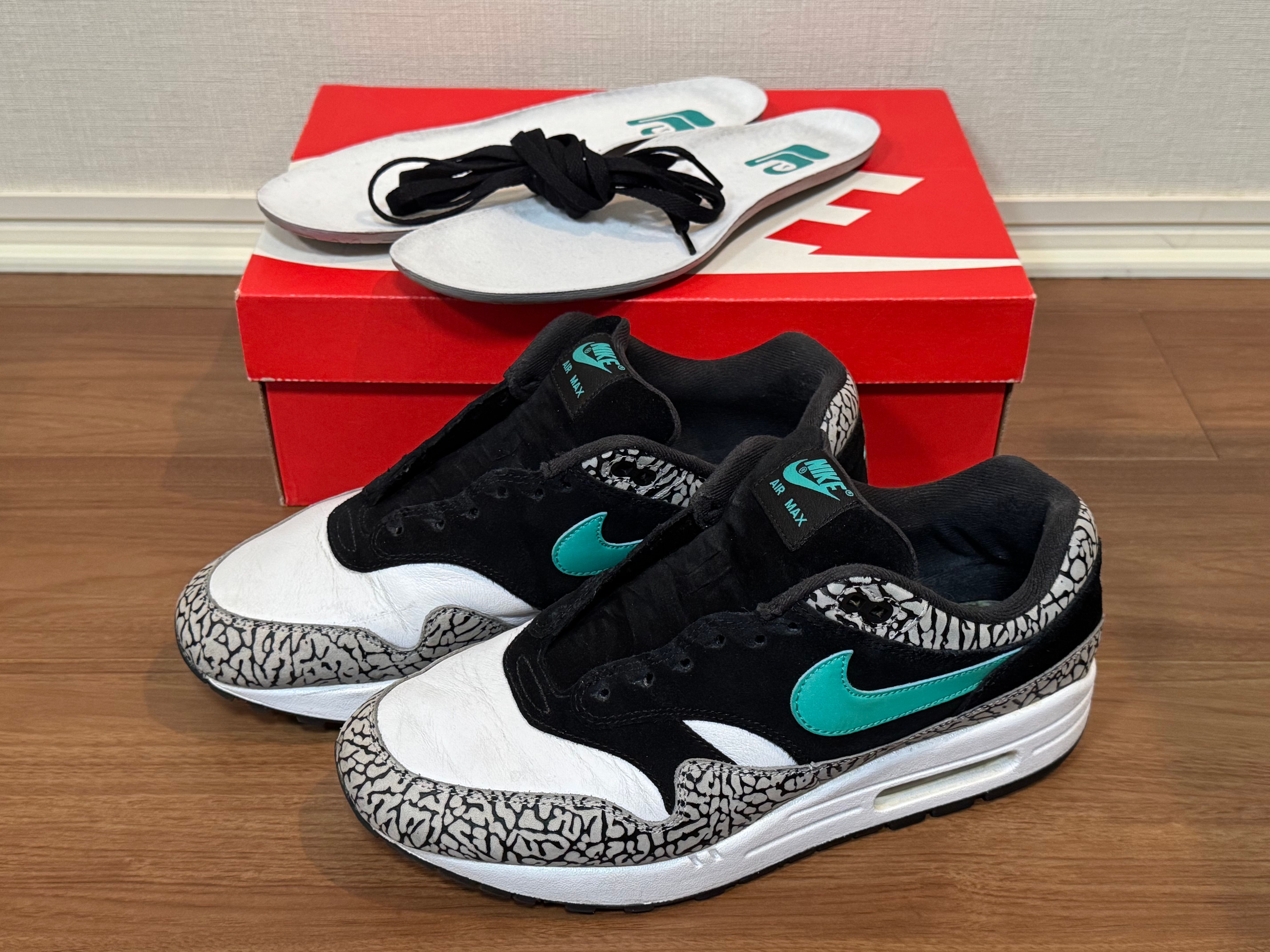 atmos × Nike Air Max 1 Premium Retro "Elephant/Safari" (2017)