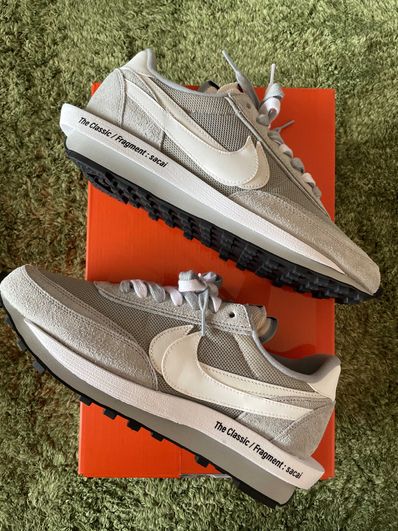 Fragment × sacai × Nike LD Waffle "Light Smoke Grey"