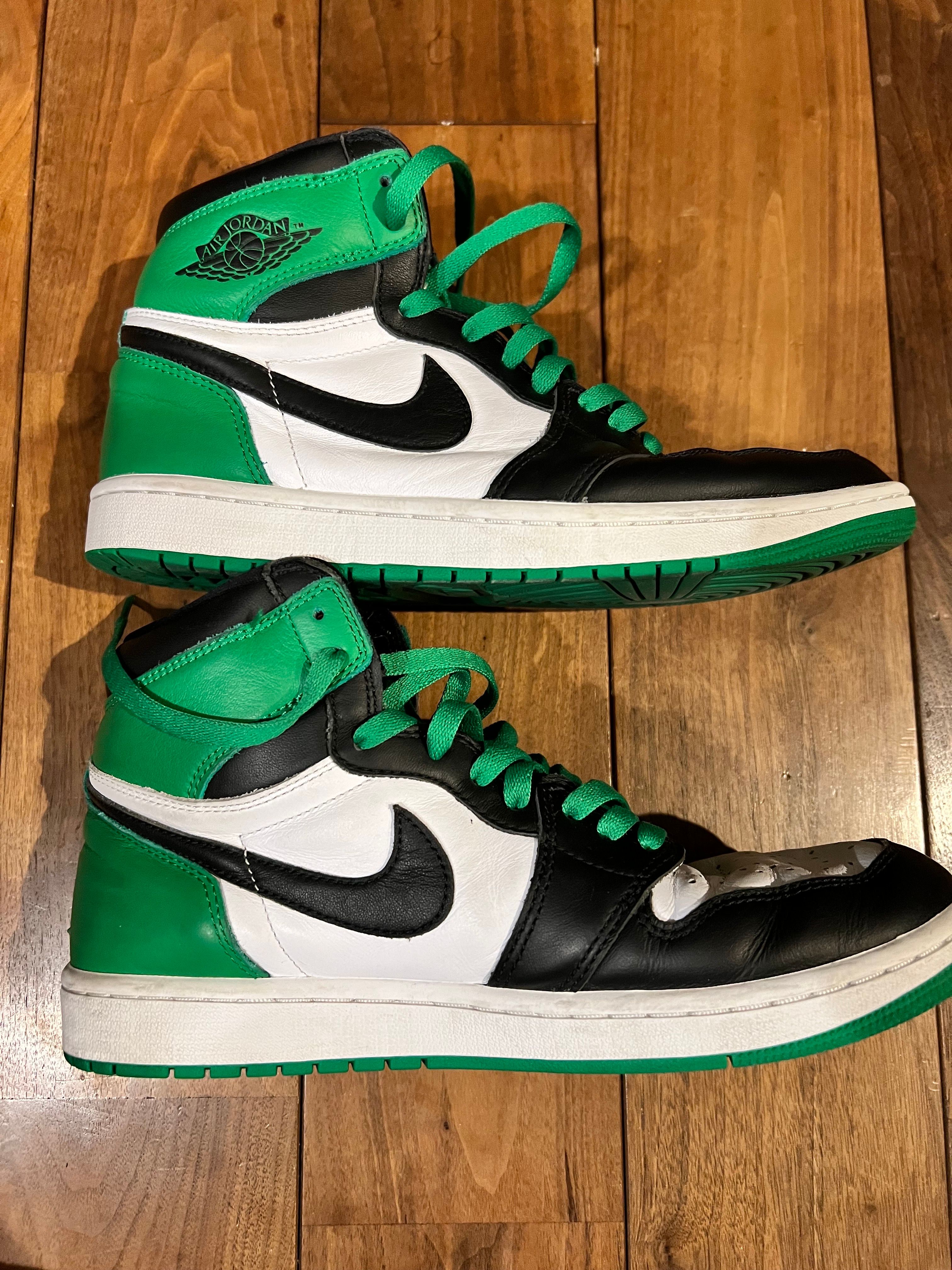 Nike Air Jordan 1 Retro High OG "Celtics/Black and Lucky Green" (2023)