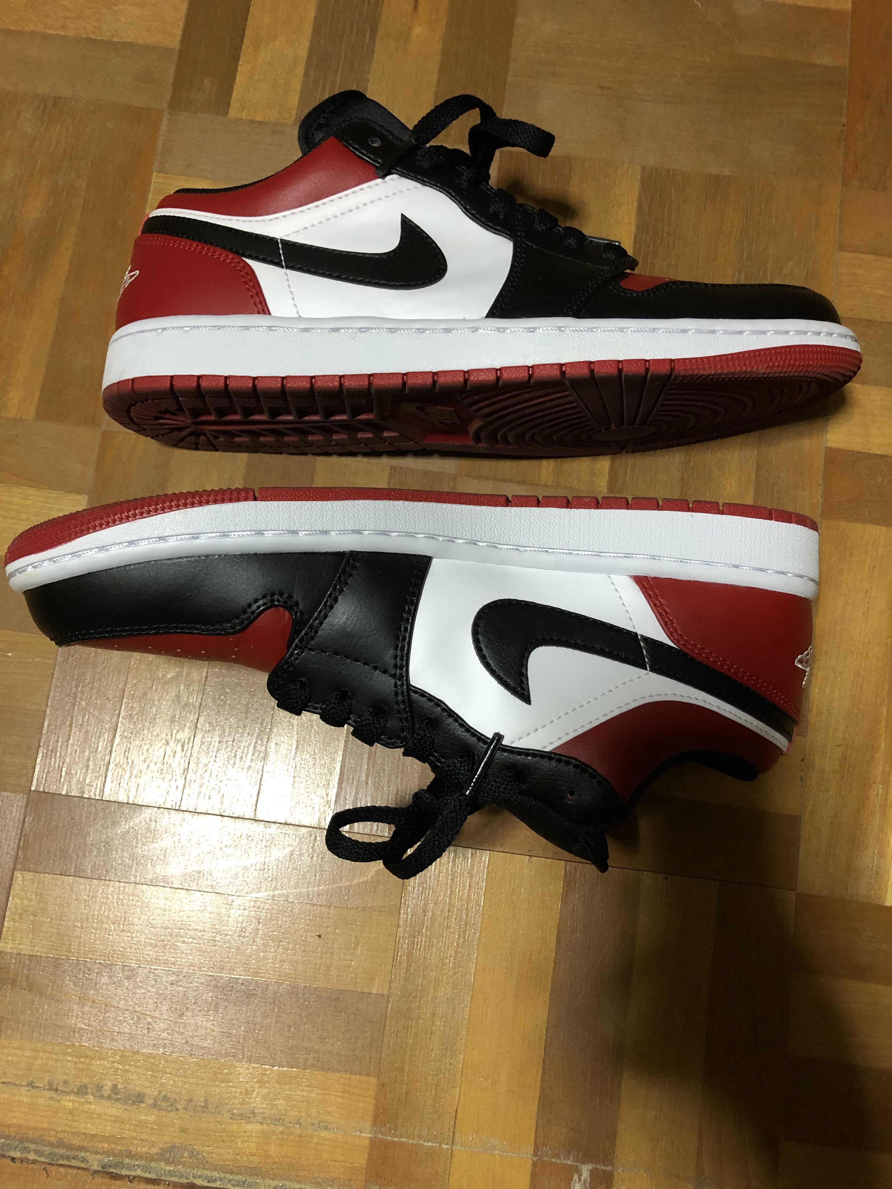 Nike Air Jordan 1 Low "Bred Toe"