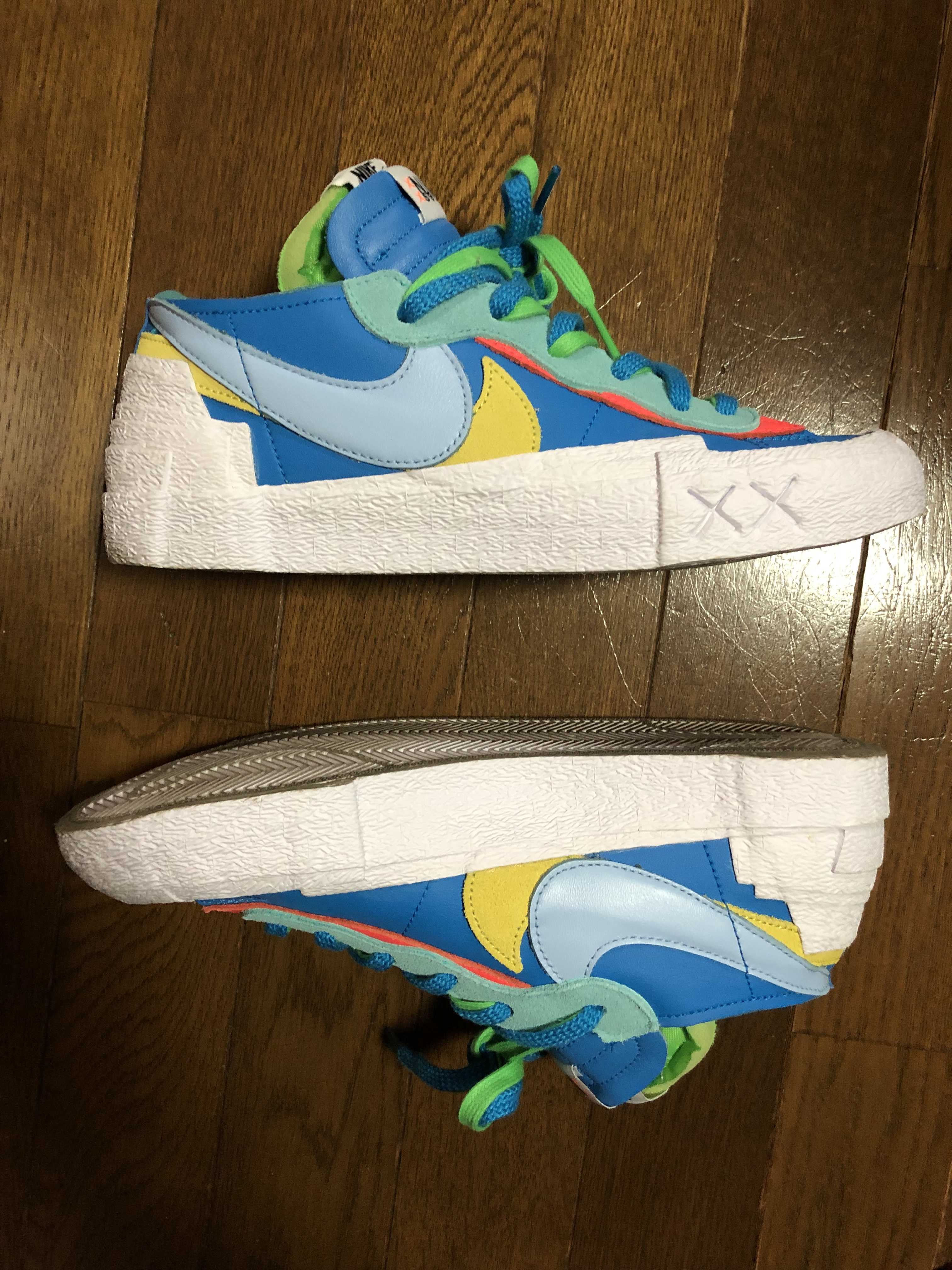 KAWS × sacai × Nike Blazer Low "Neptune Blue"