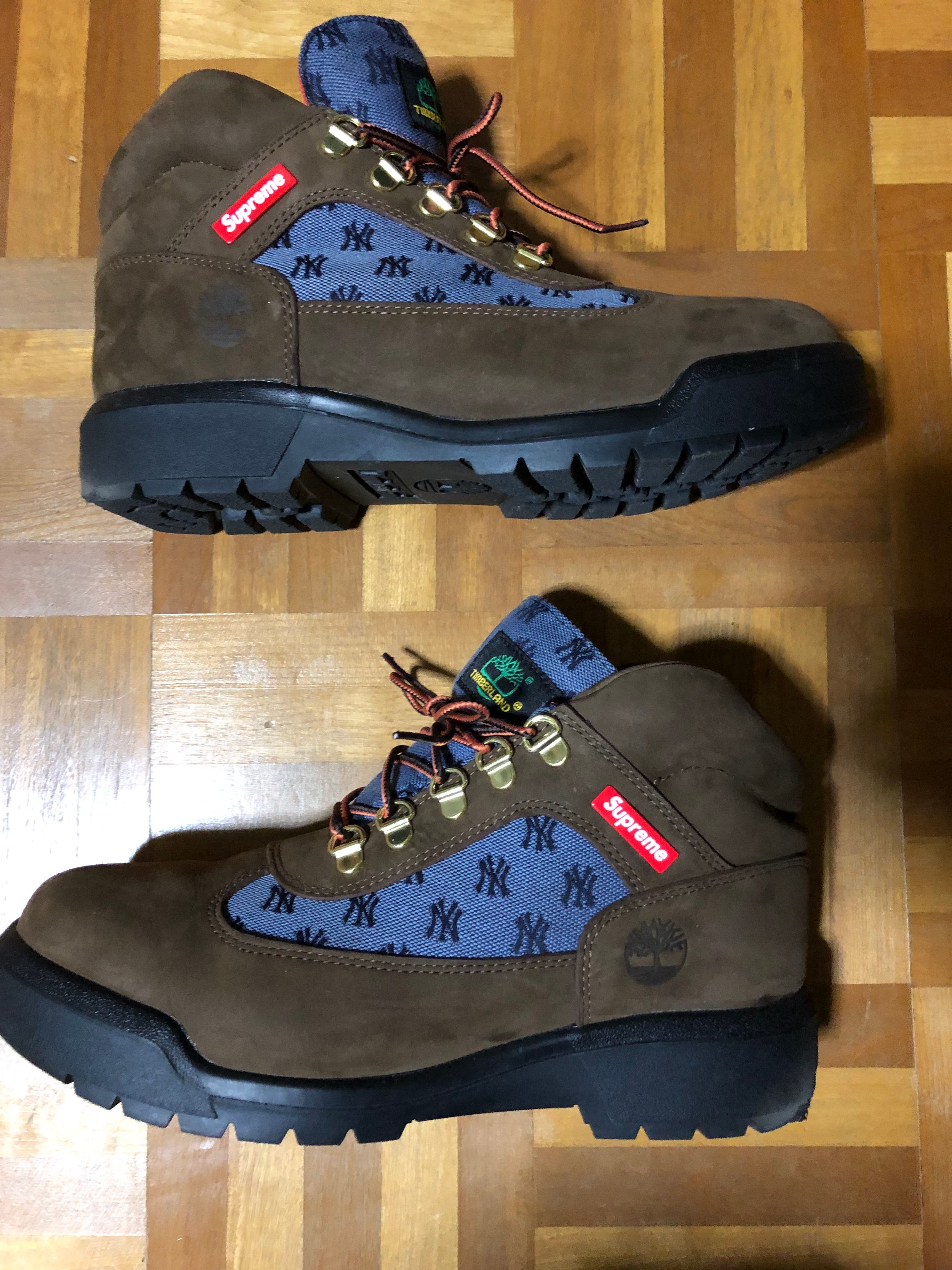 Supreme × Timberland Field Boot "Brown"