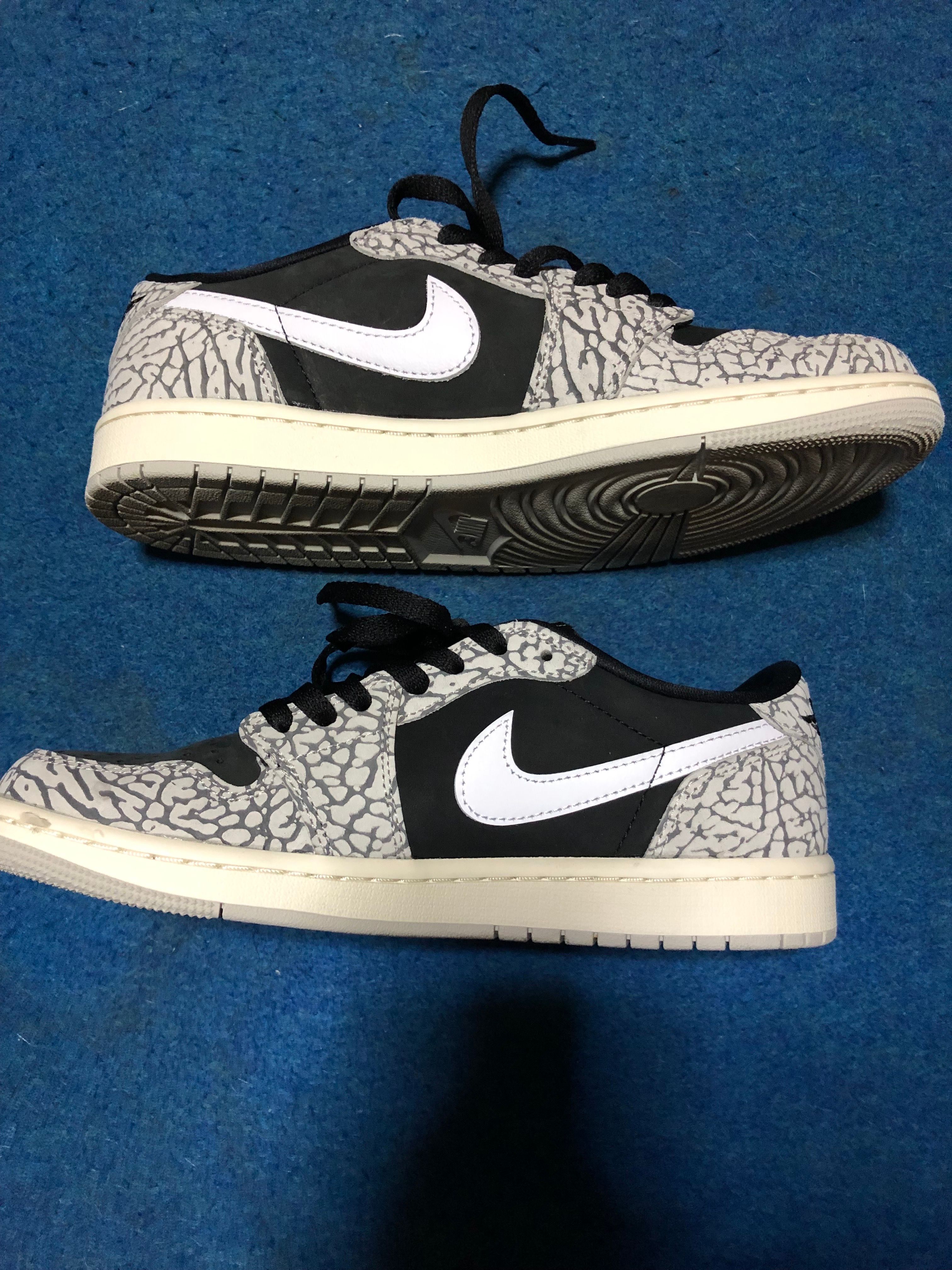 Nike Air Jordan 1 Retro Low OG "Black Cement"