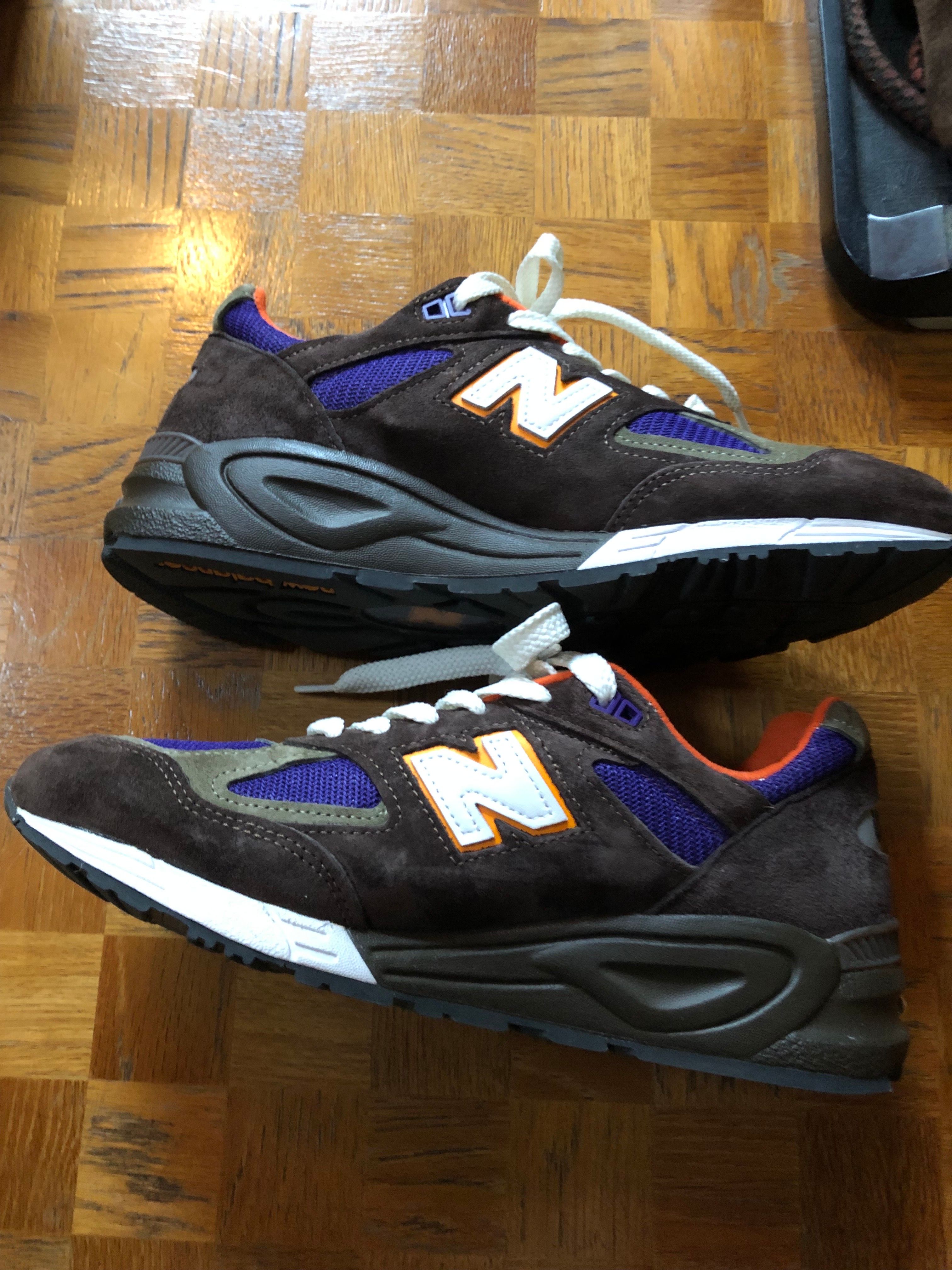 New Balance 990V2 "Brown/Purple/Orange"