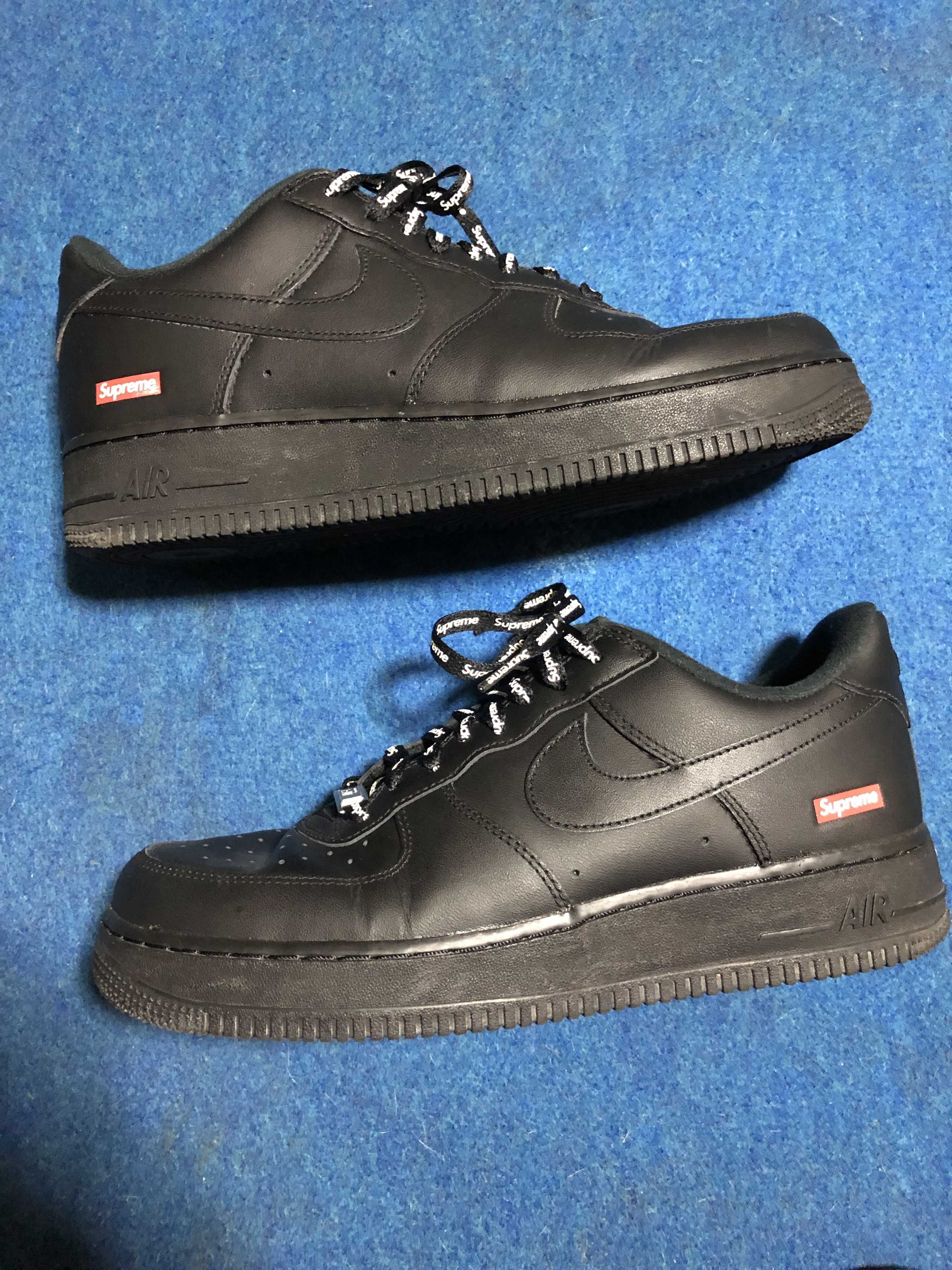 Supreme × Nike Air Force 1 Low "Black"